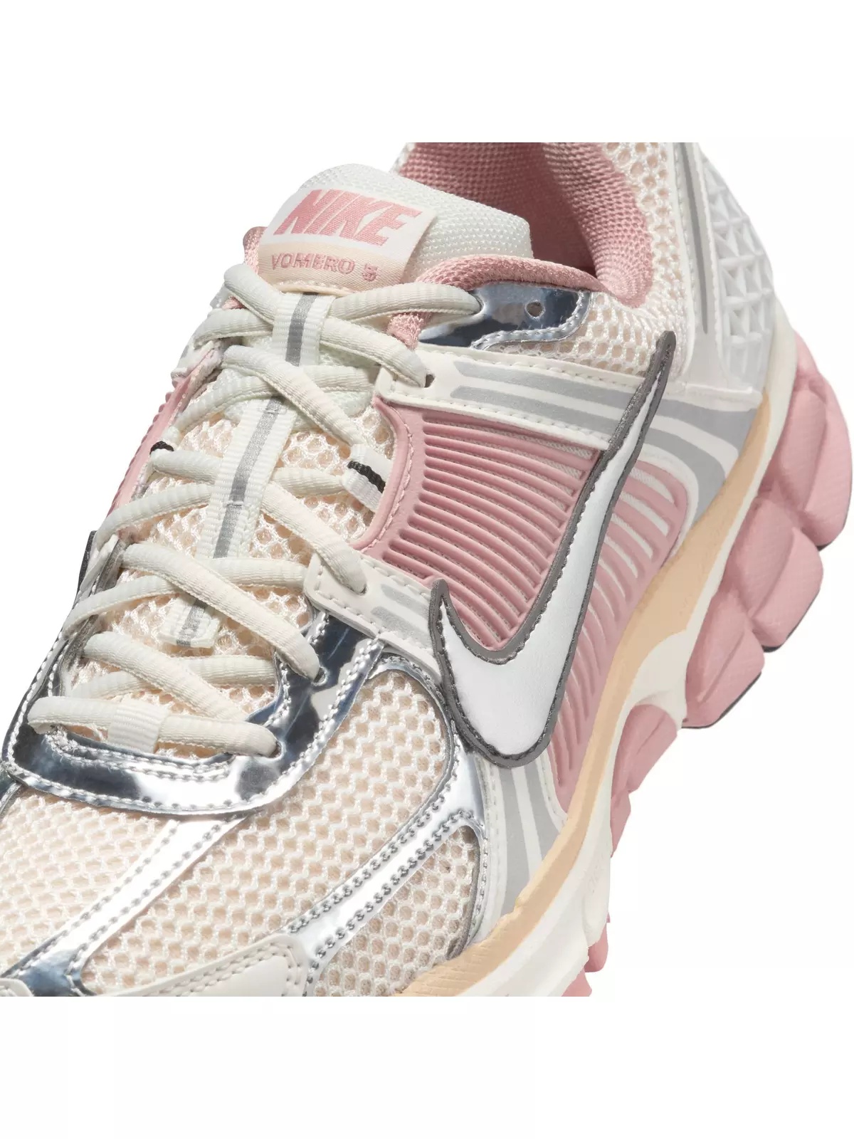 Zoom Vomero 5 "Sail/Pearl White/Particle Pink" Women's Shoe - 10