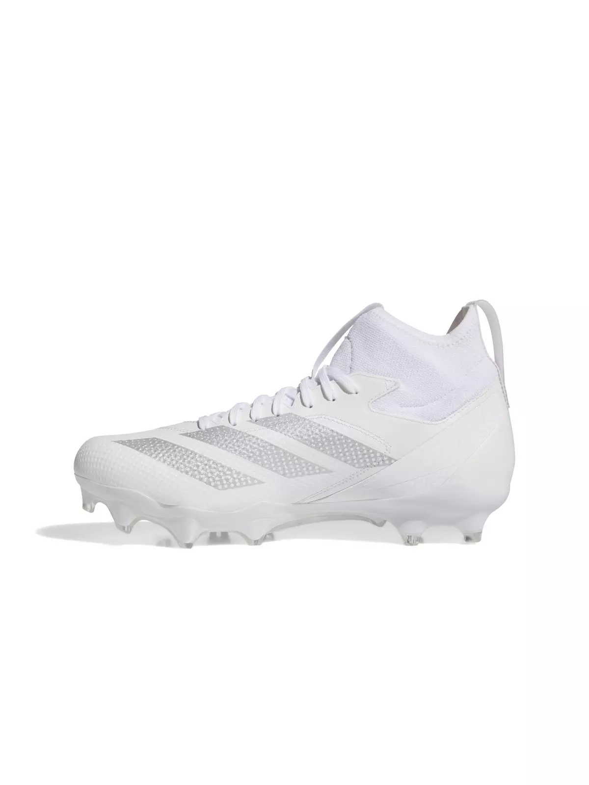 Adizero Impact "Ftwr White/Silver Metallic/Ftwr White" Unisex Football Cleat - 2