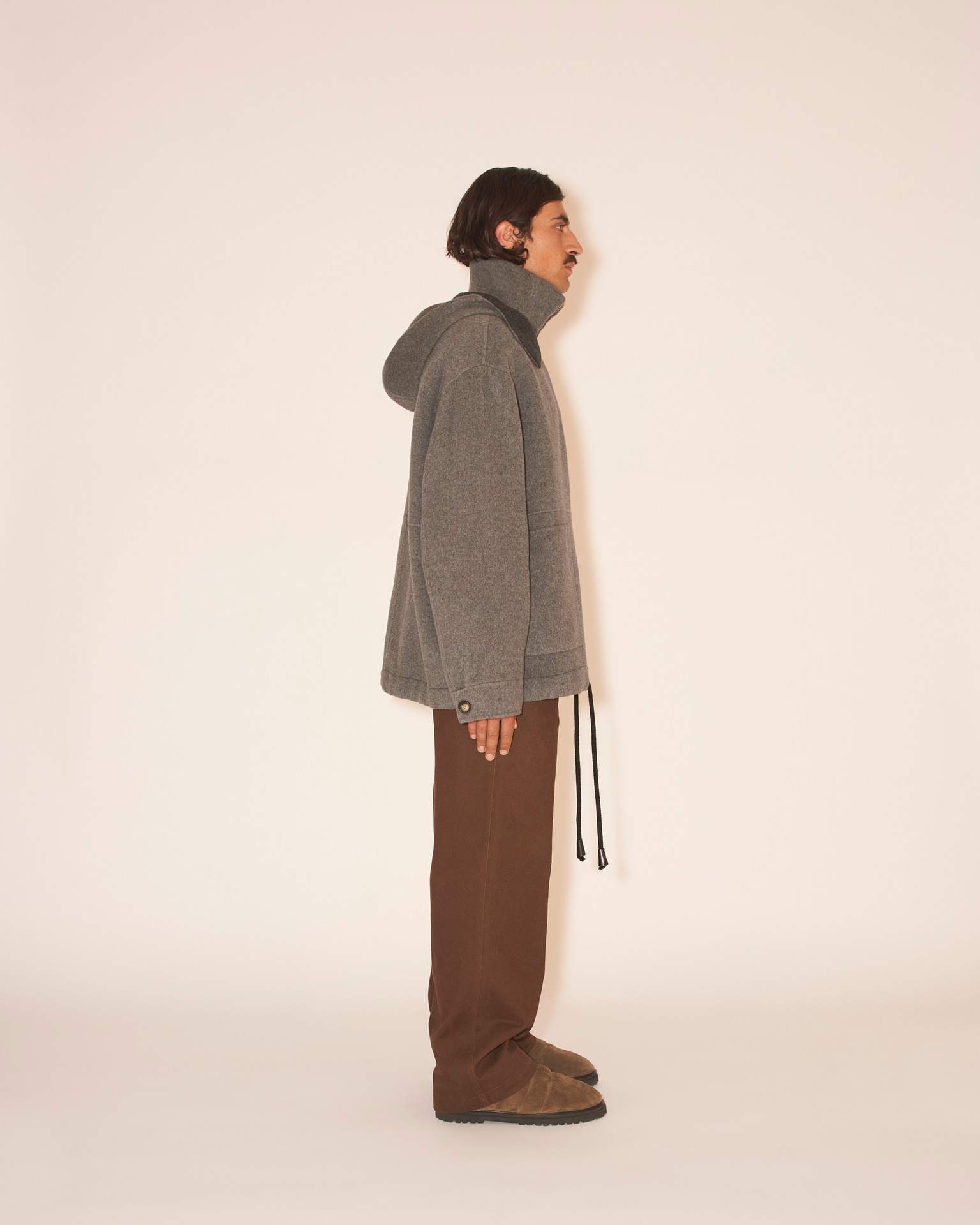 ALMOS - Hooded jacket - Grey/charcoal - 4