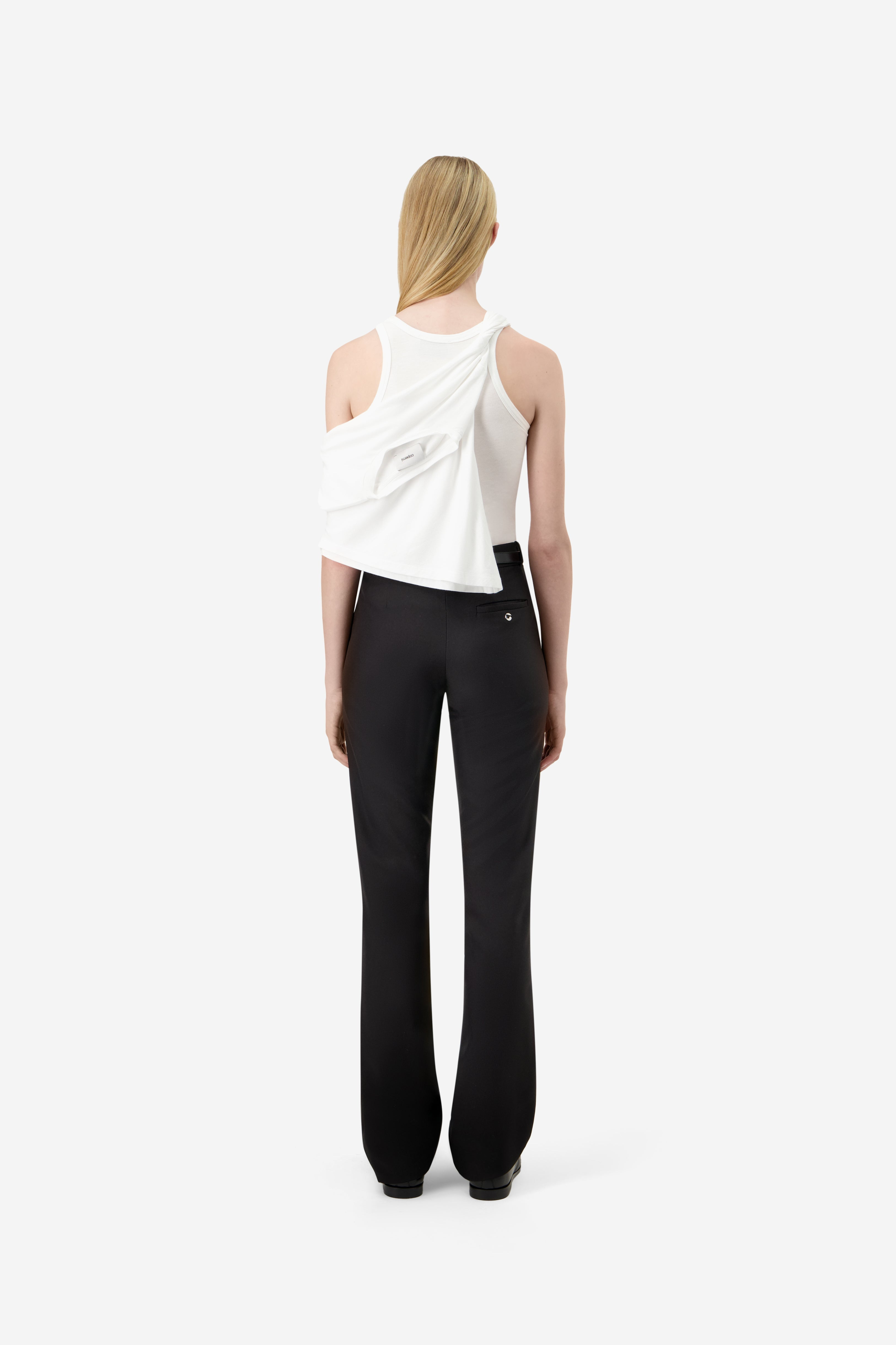 Knotted Jersey Top - 4