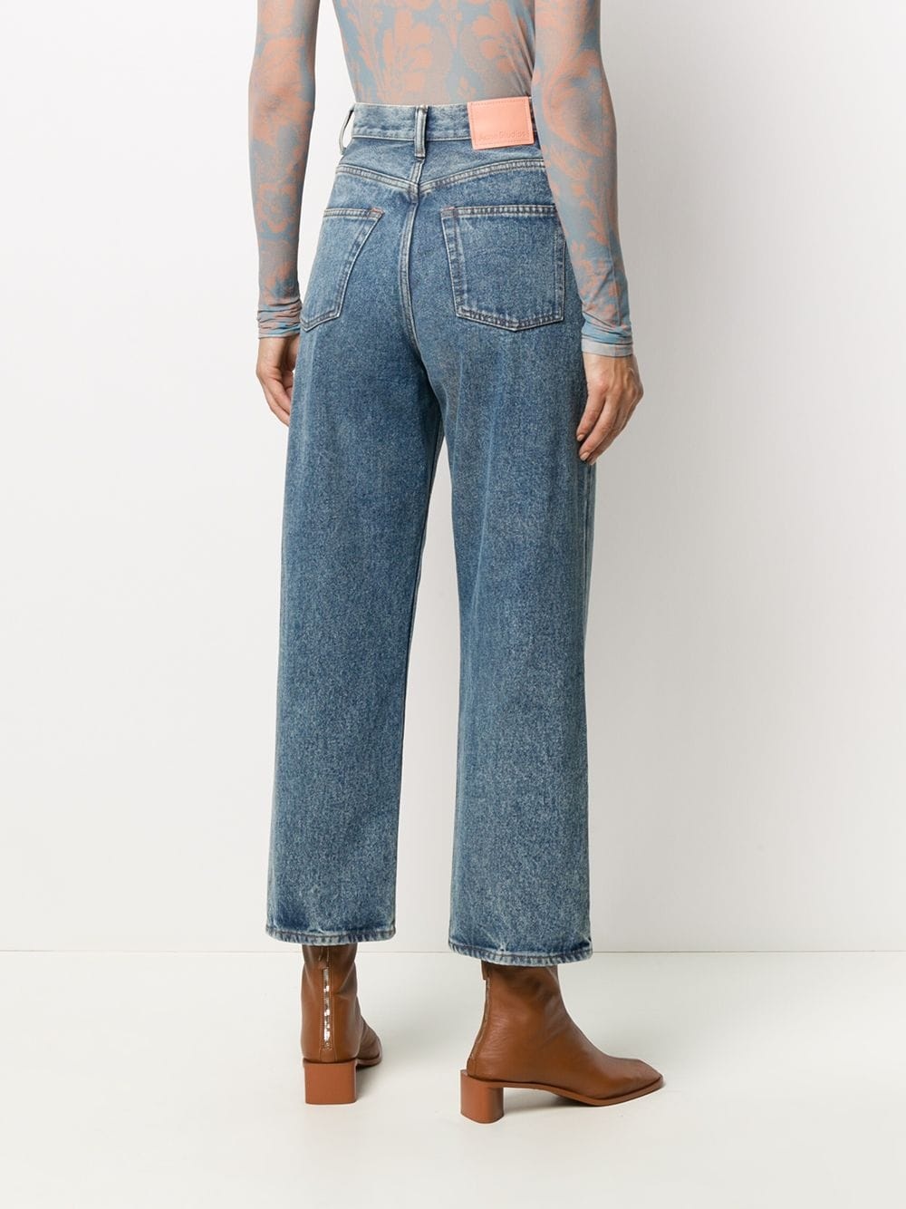 relaxed tapered jeans - 4