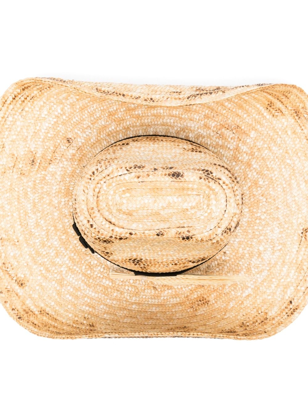 logo-appliqué fedora hat - 2