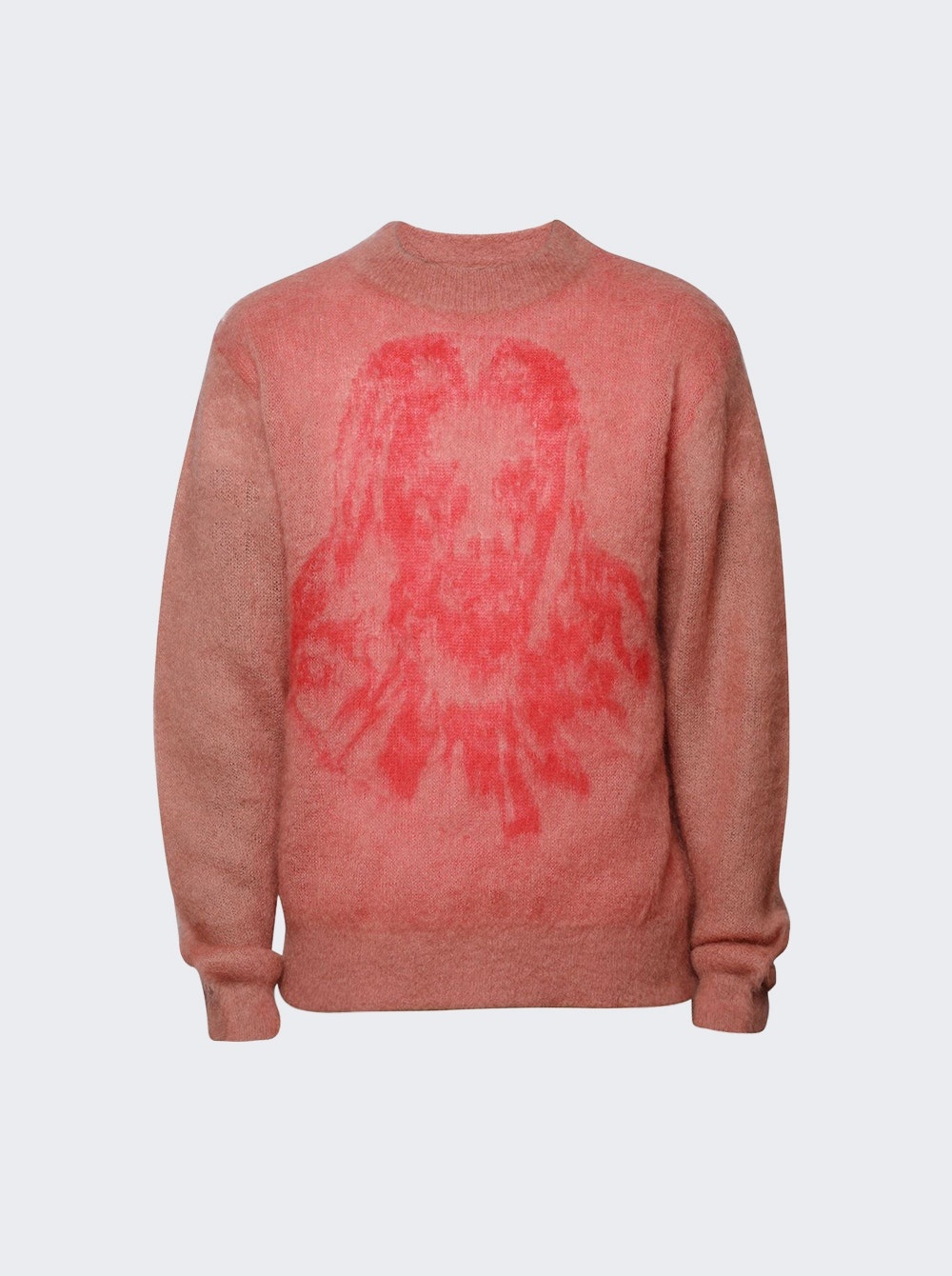 X Born X Raised Clown Knit Sweater Pink - 1