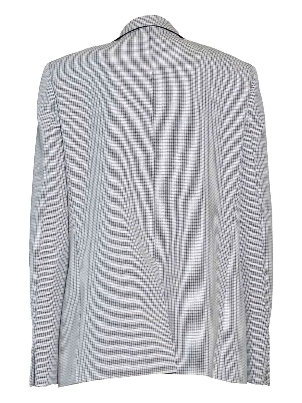 checked blazer - 2