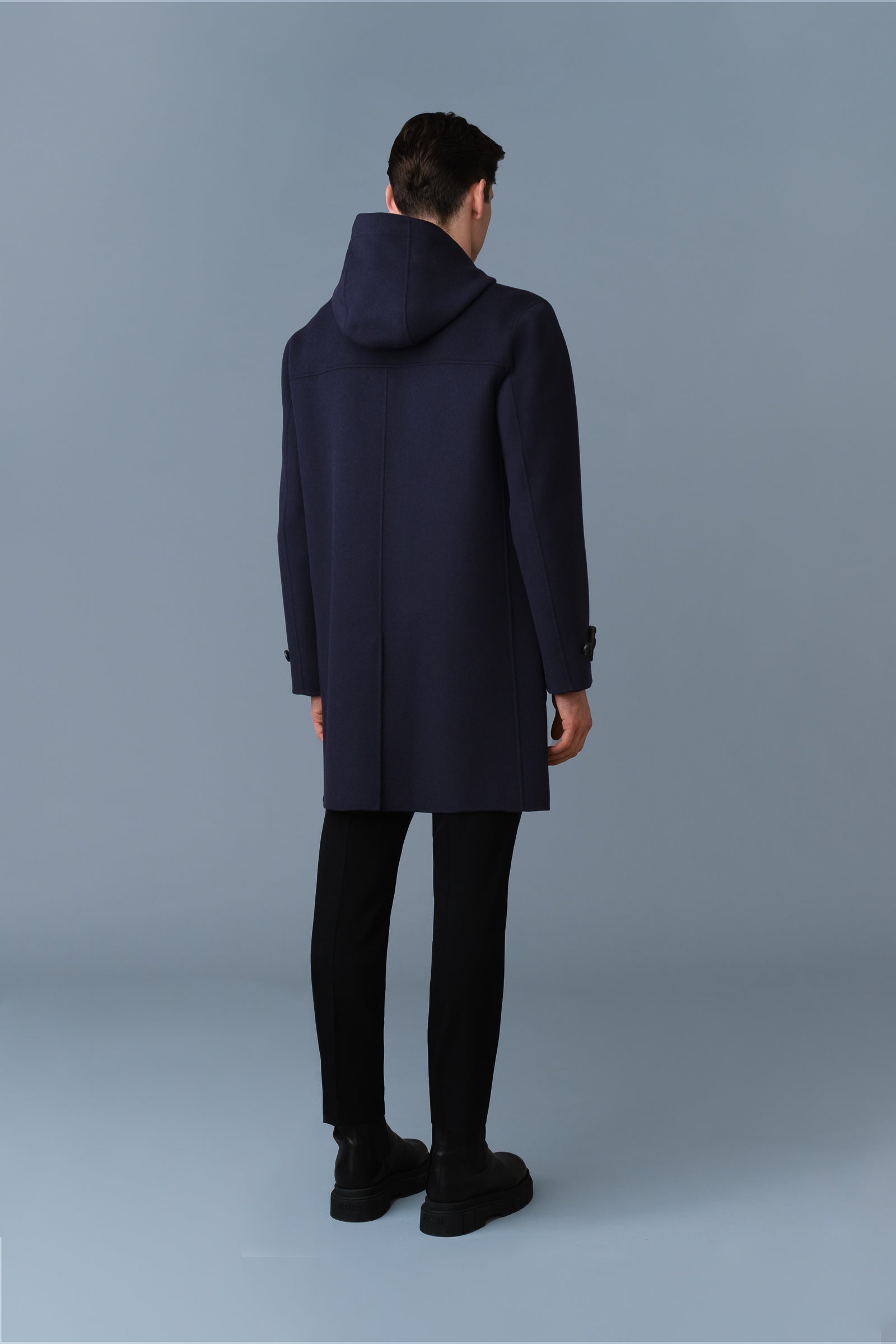 JOSHUA Double-Face Wool Long Coat - 5