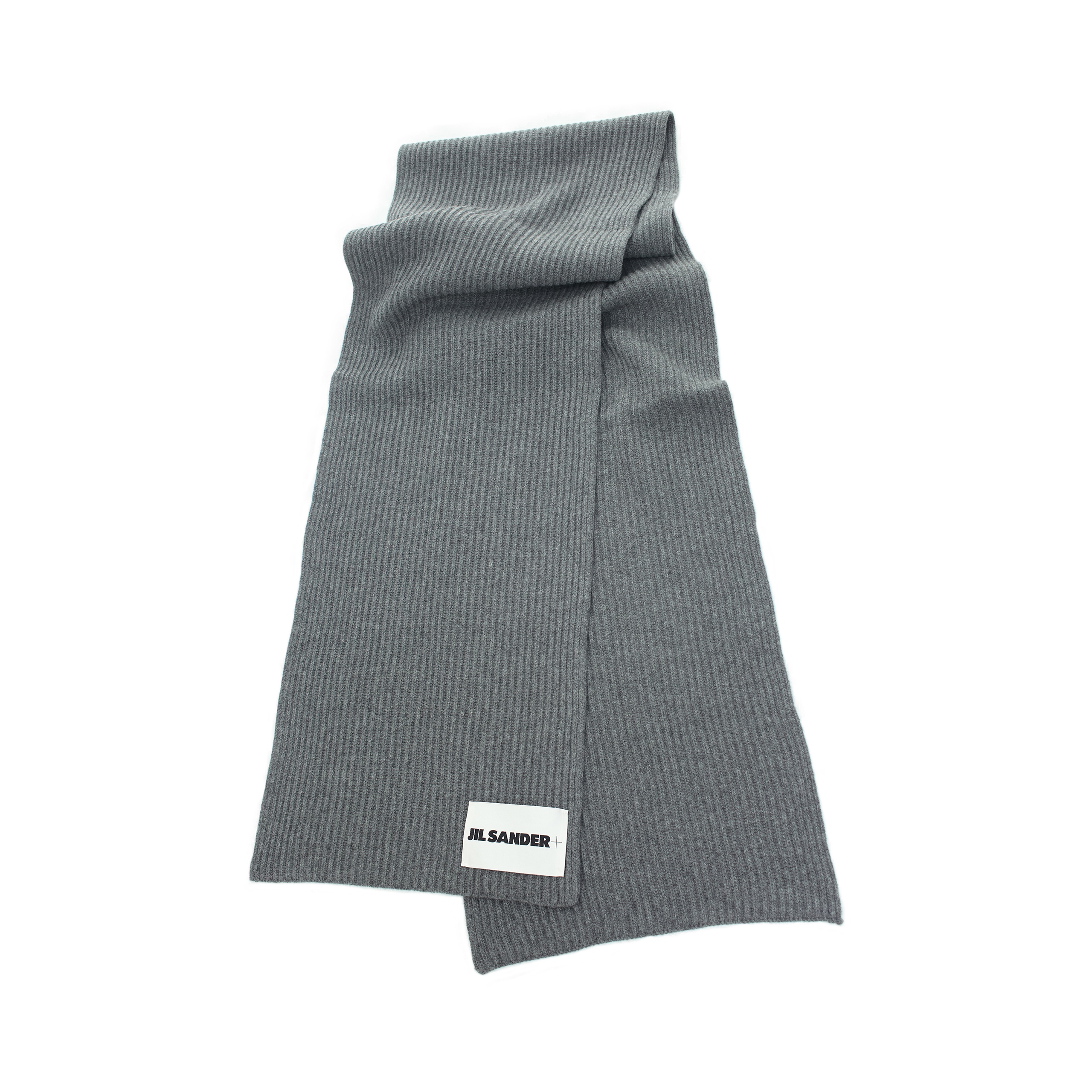 KNITTED SCARF WITH PATCH - 3