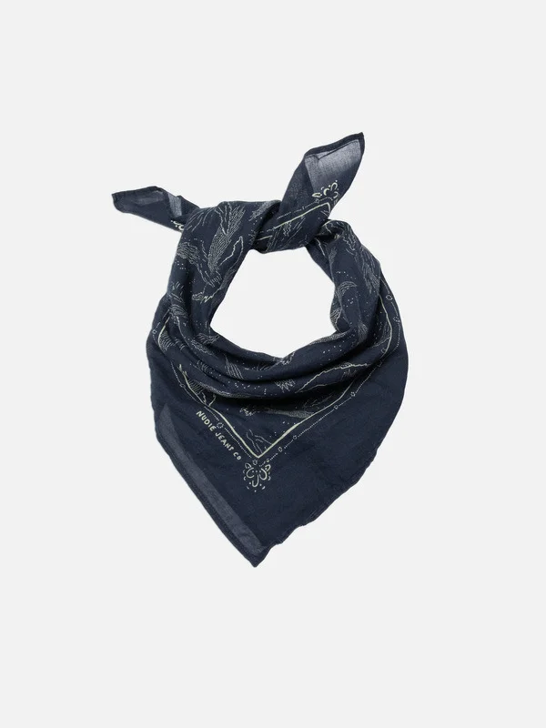 Ingrid Bandana Starburst Blue - 1