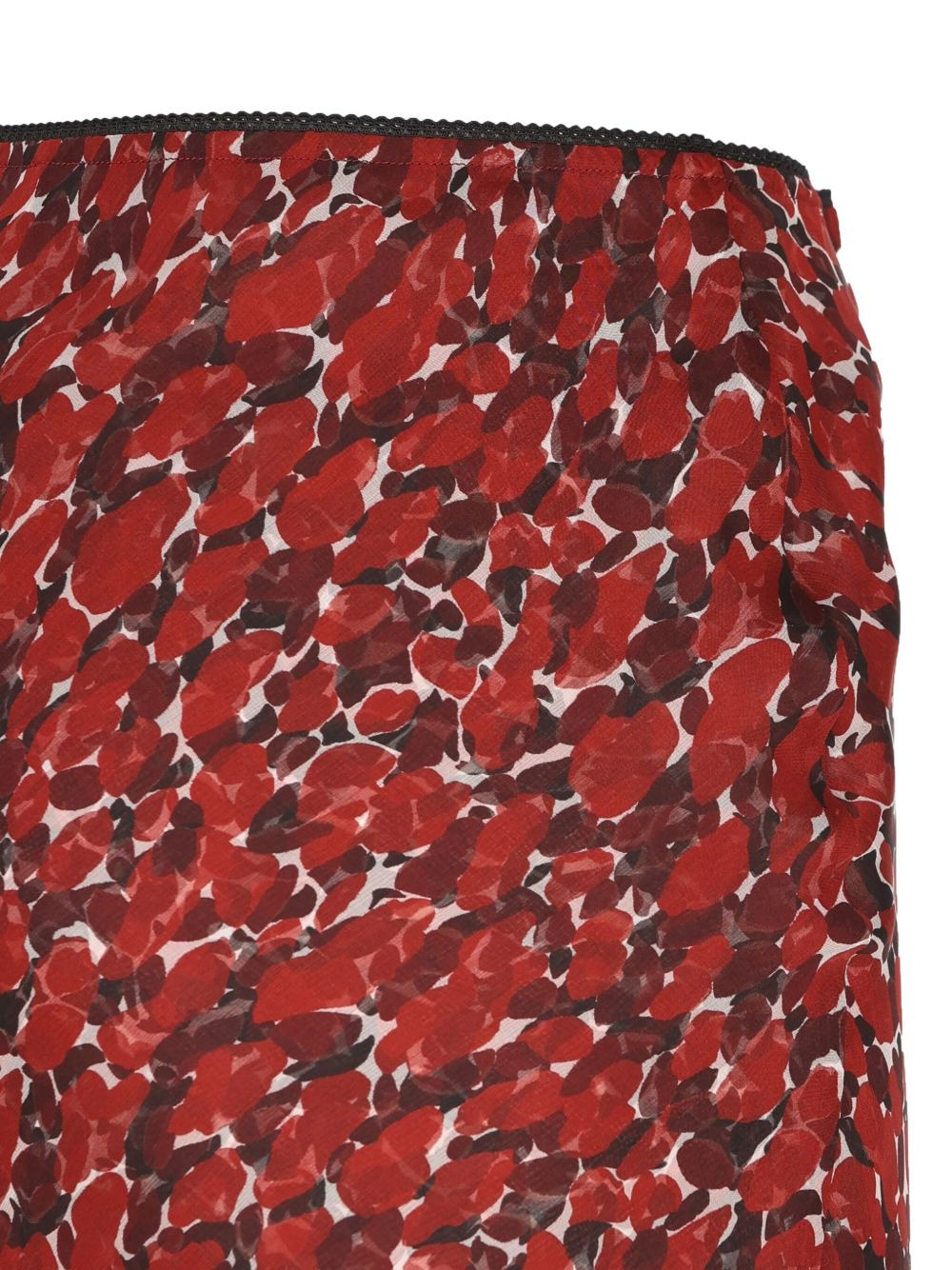 polka-dot silk skirt - 4