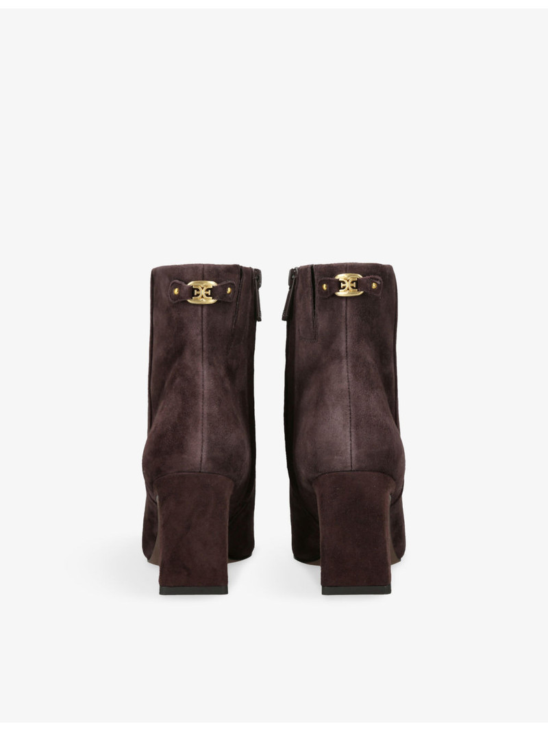 Sam Edelman Saige Suede Heeled Ankle Boots outlook