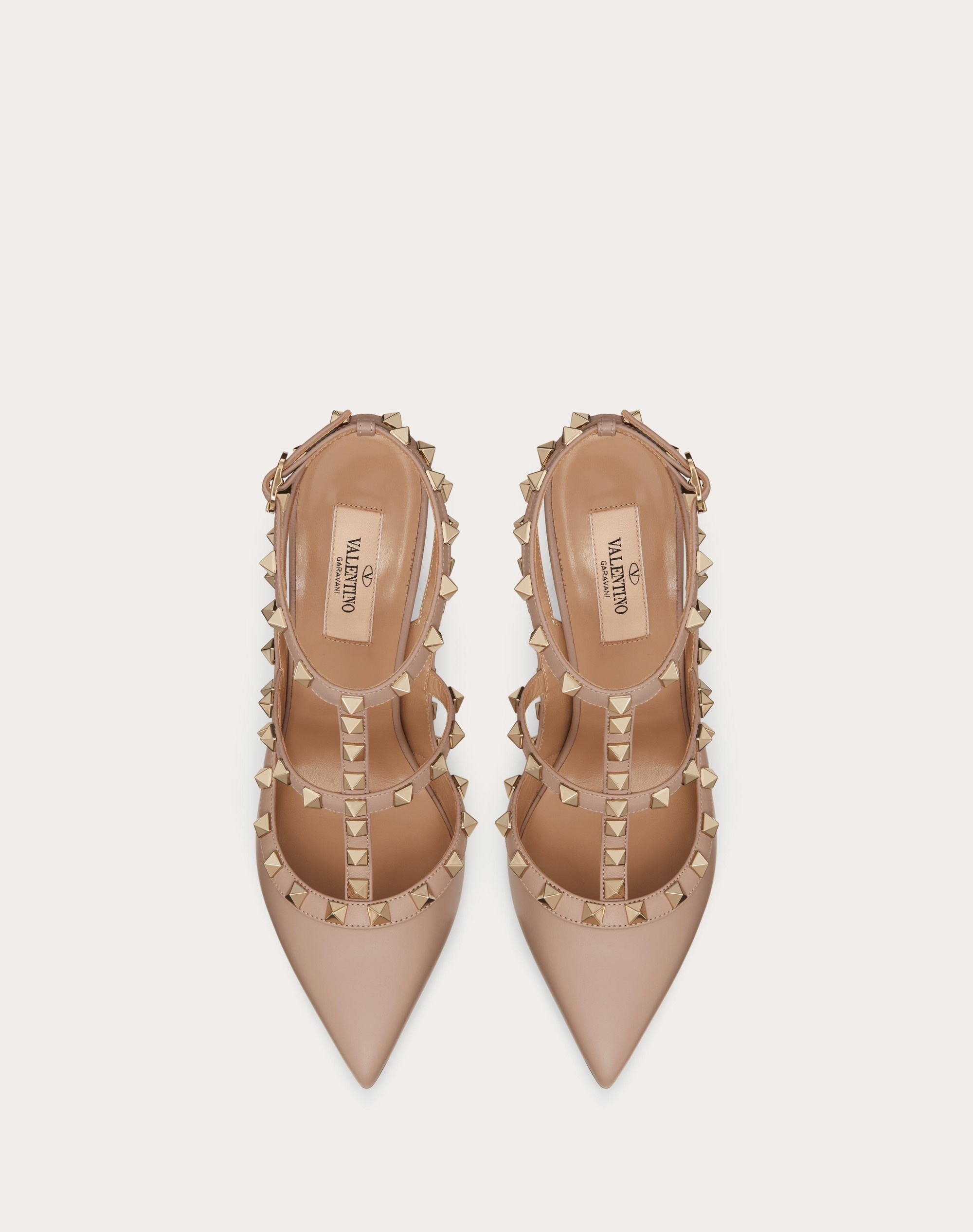 ROCKSTUD ANKLE STRAP PUMP 100 MM - 4