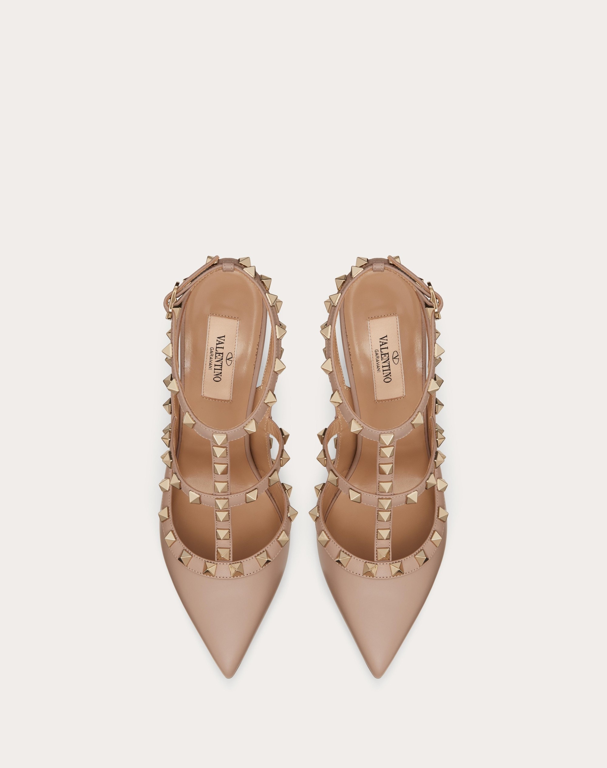 ROCKSTUD ANKLE STRAP PUMP 100 MM - 4