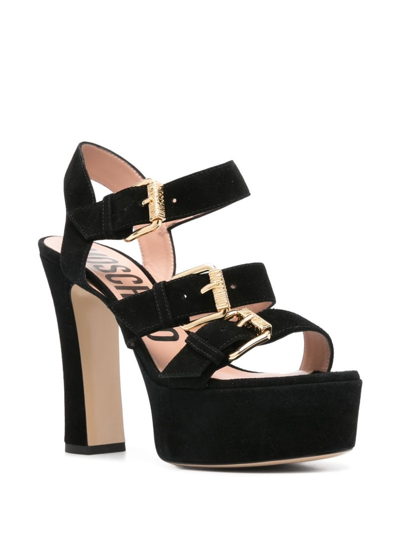 Moschino 130mm buckled sandals outlook