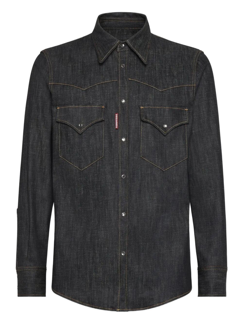 The Fashion Western Shirt by DSQUARED2 is a striking addition to your wardrobe. Crafted from premium - 1