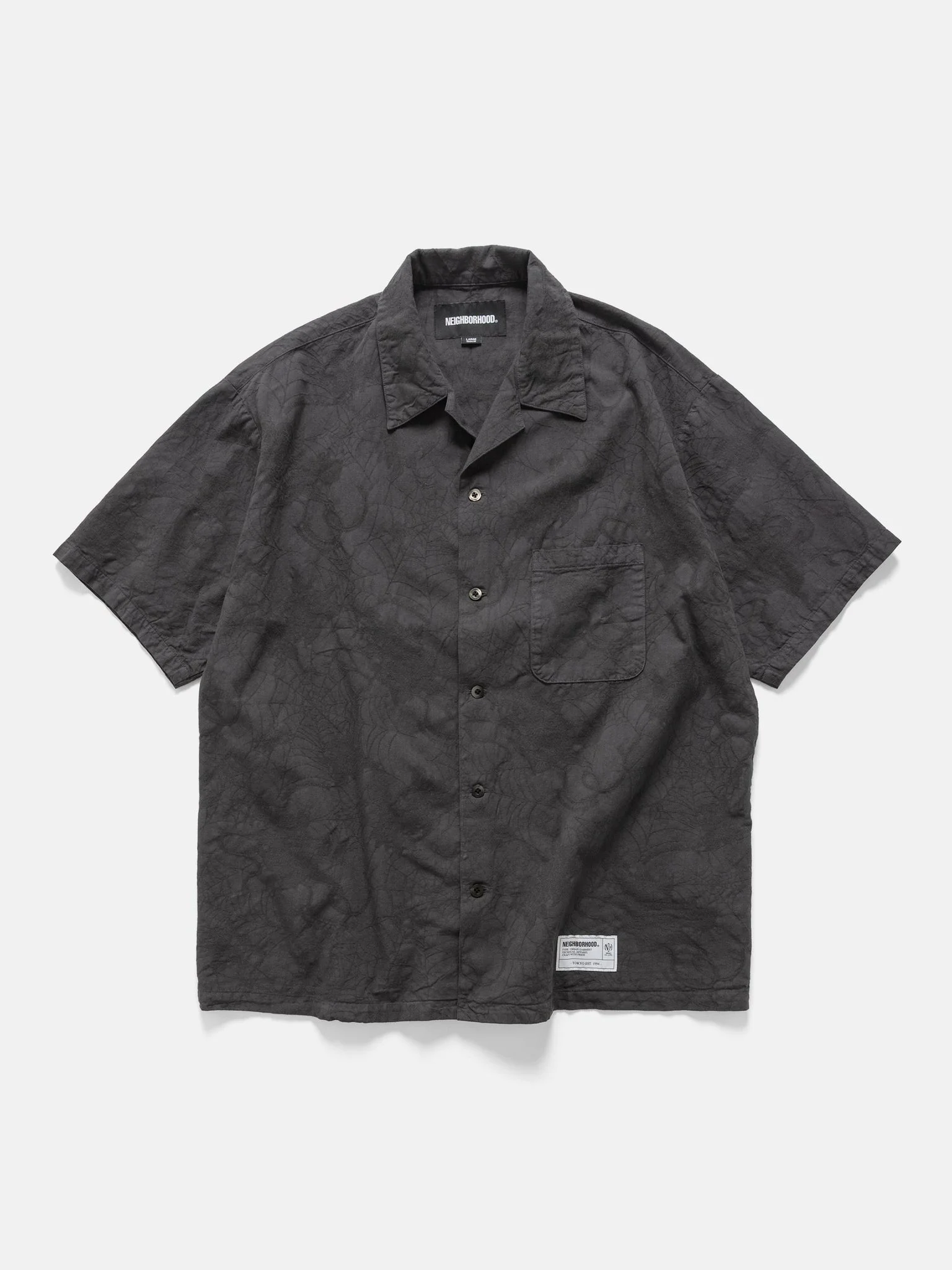JQ Shirt SS Charcoal - 1