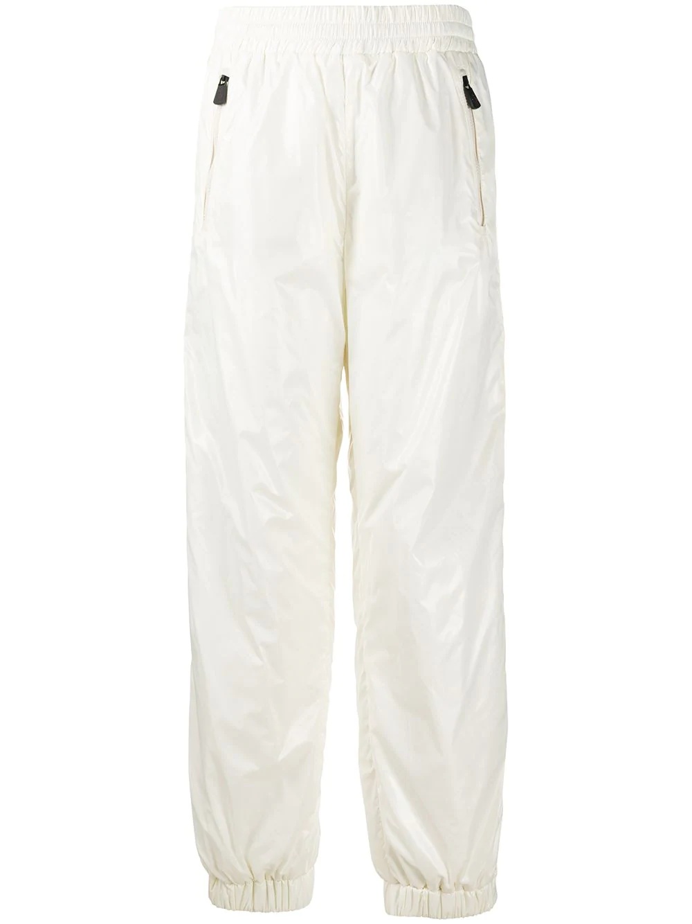 elasticated waist track trousers - 1