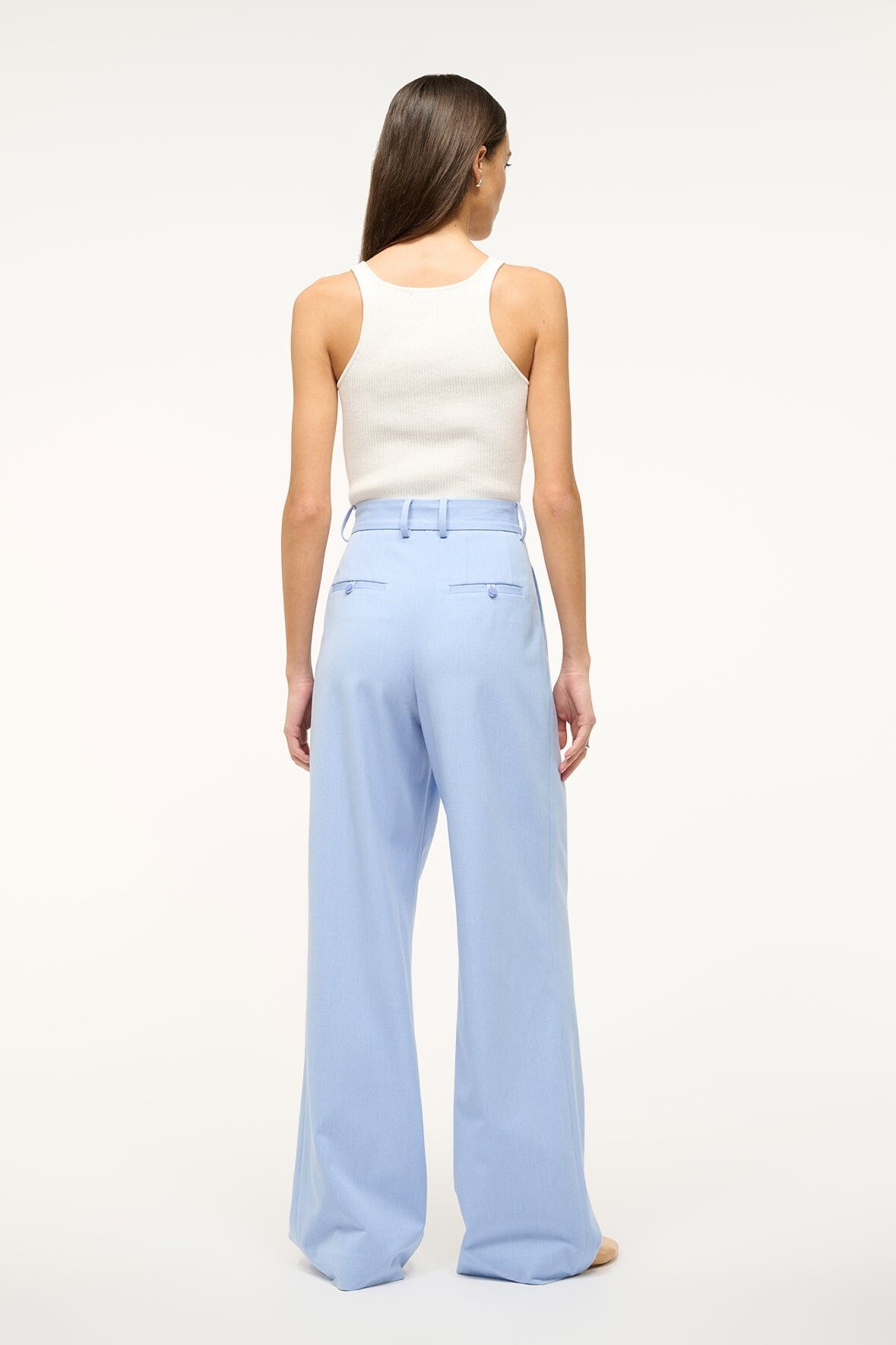 STAUD LUISA PANT PERIWINKLE - 4