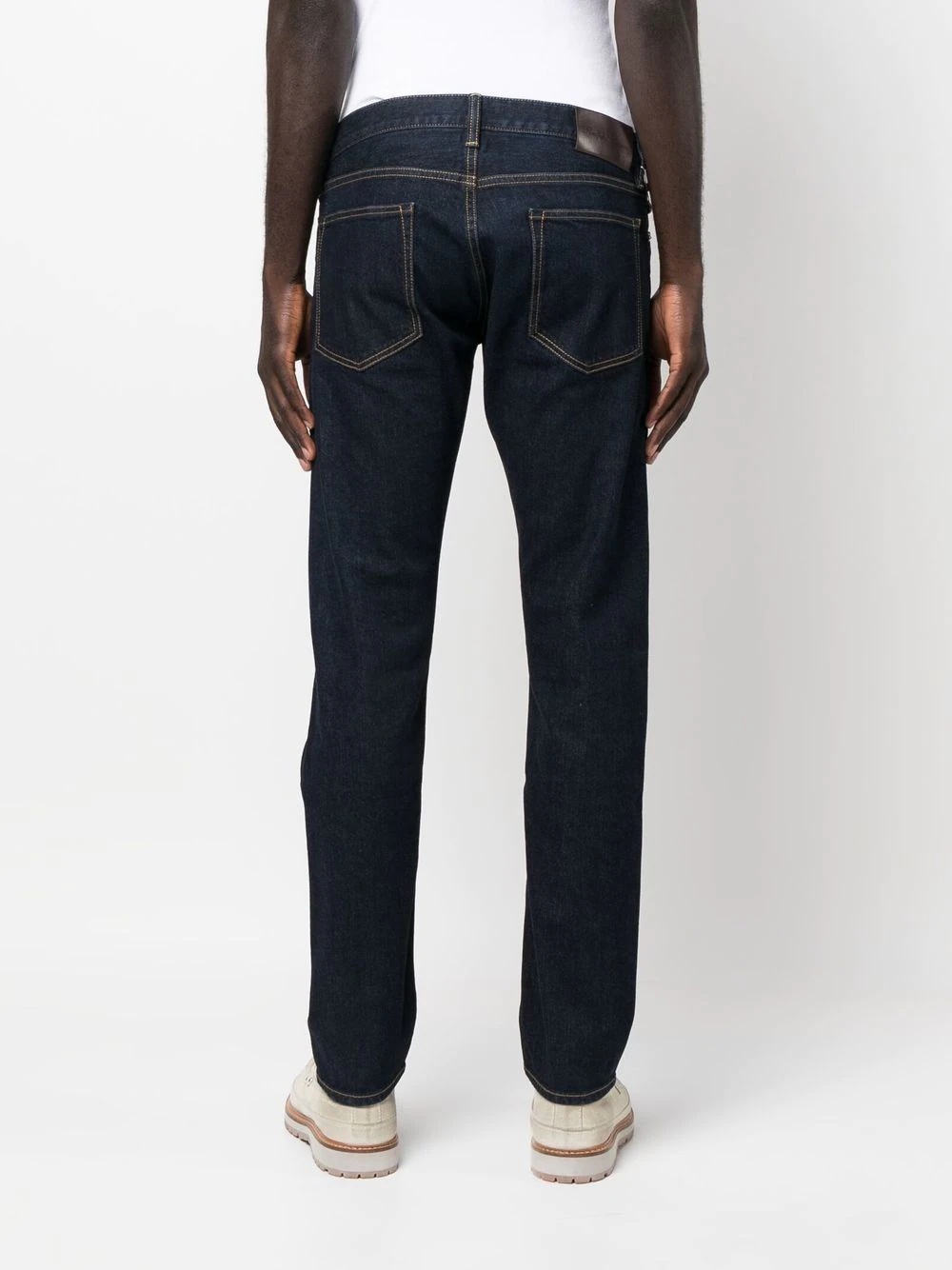 straight-leg denim jeans - 4