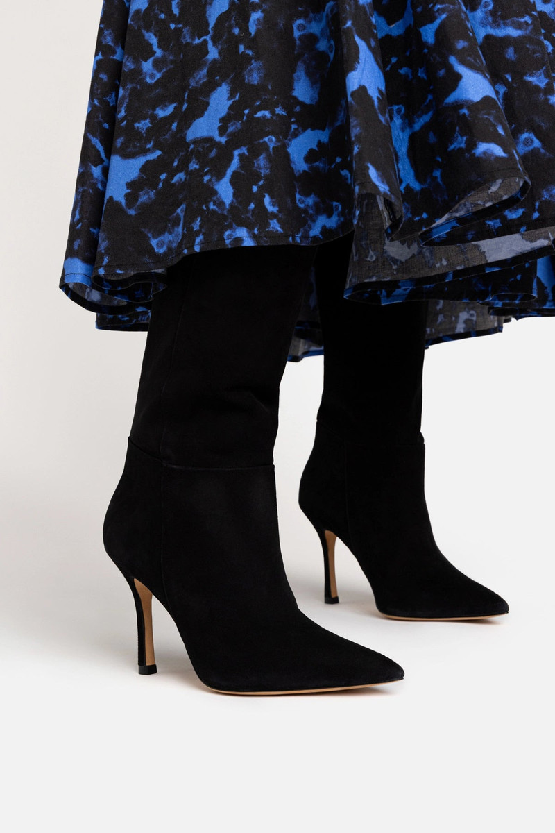 Kate Boot In Black Suede 6