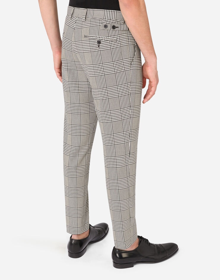 Cotton glen plaid pants - 5