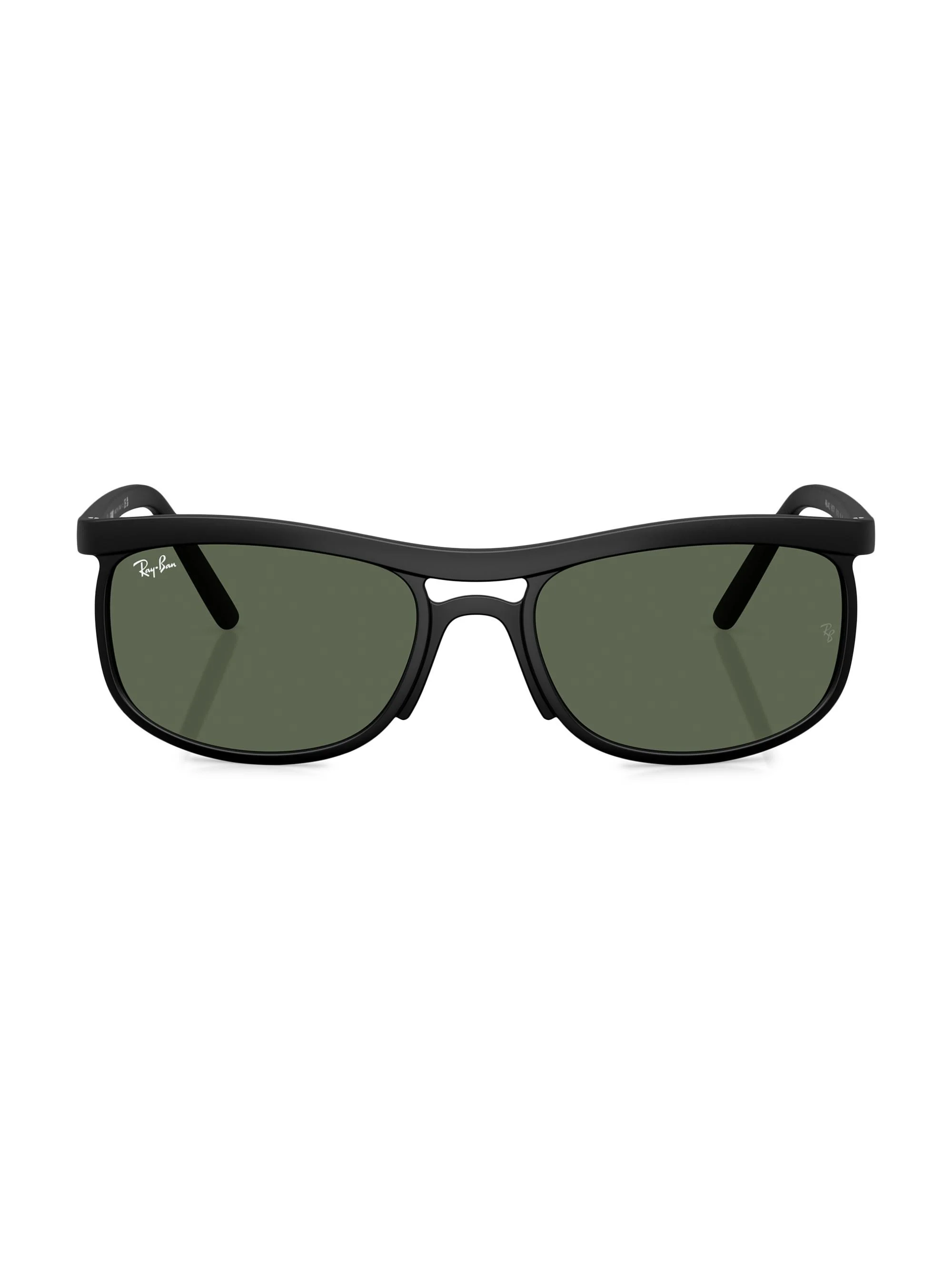 Men's RB4452 59MM Square Sunglasses - Sand Black Olive - 1