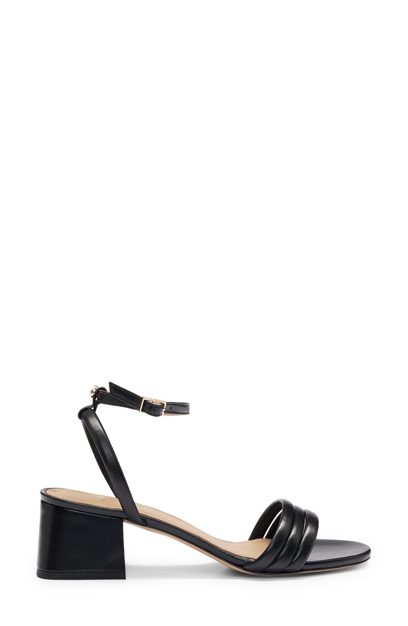 BOSS Melanie Ankle Strap Sandal in Black at Nordstrom - 3