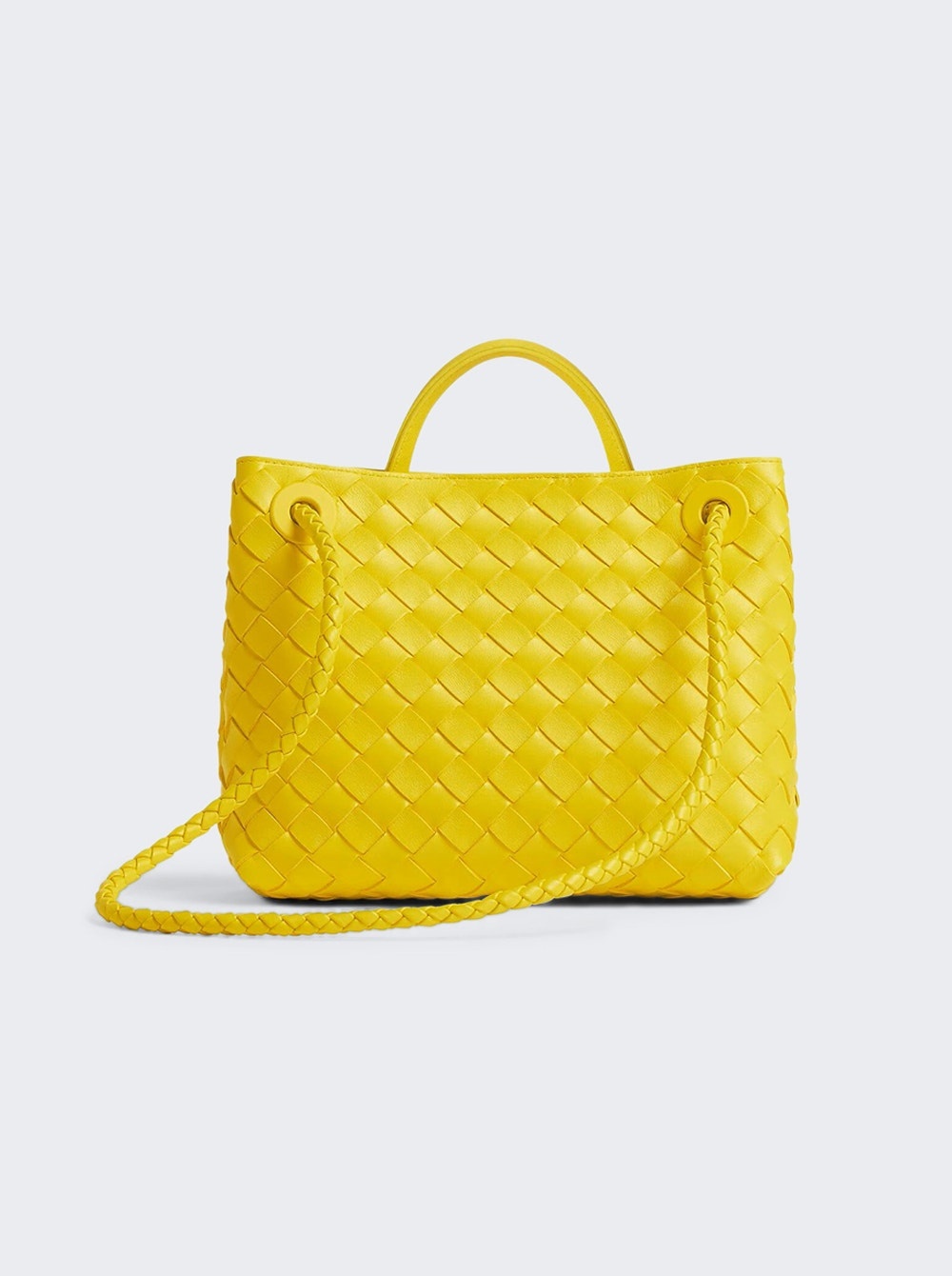 Small Andiamo Top Handle Bag Sulfur - 3