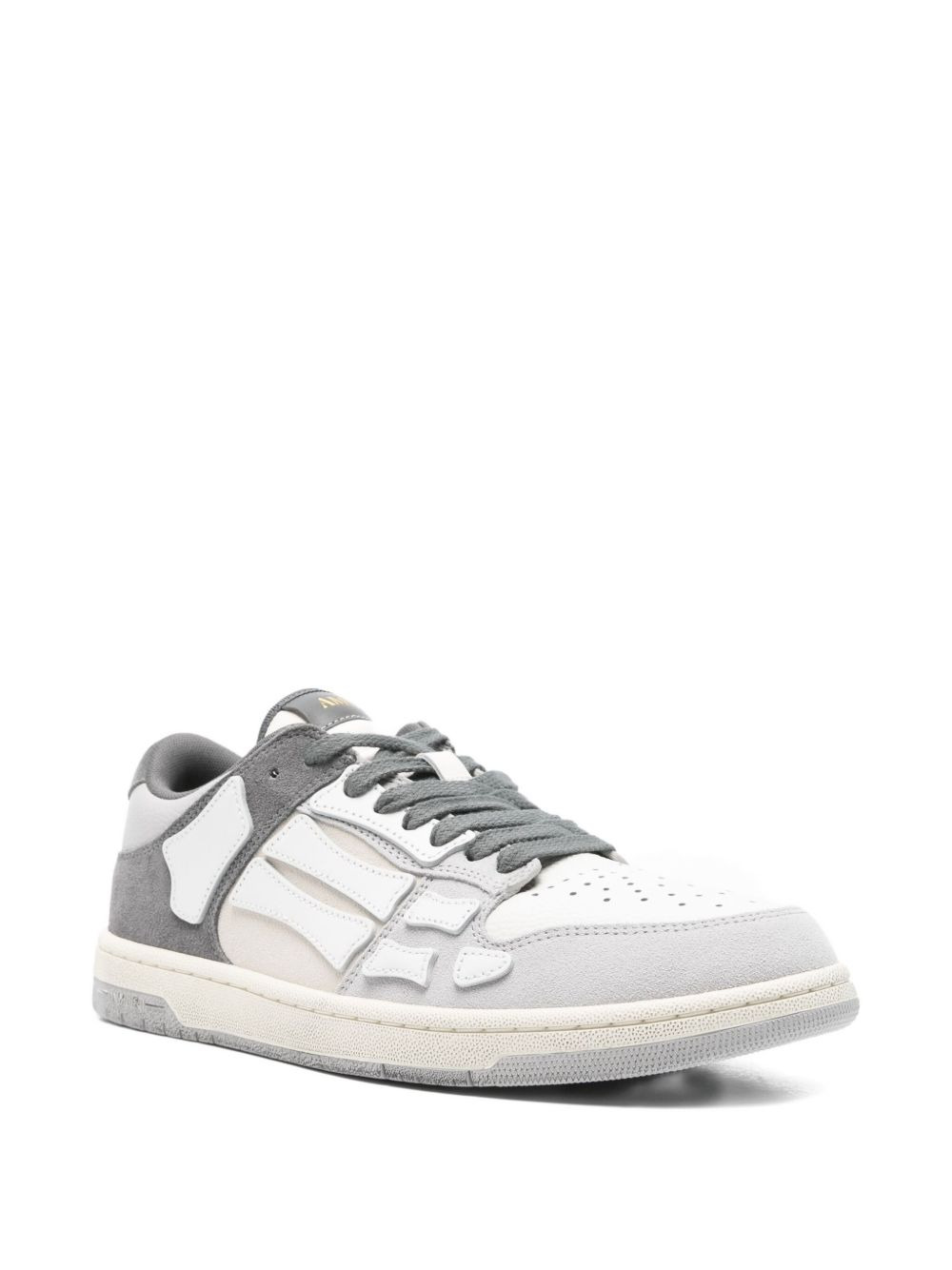 Skel-Top bone-panelled low-top sneakers - 2