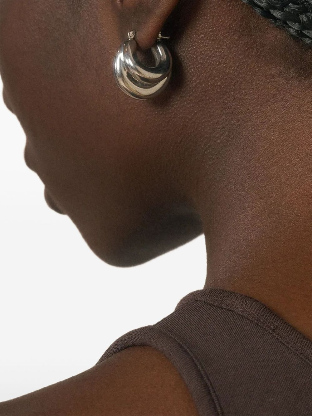 double hoop earrings - 2