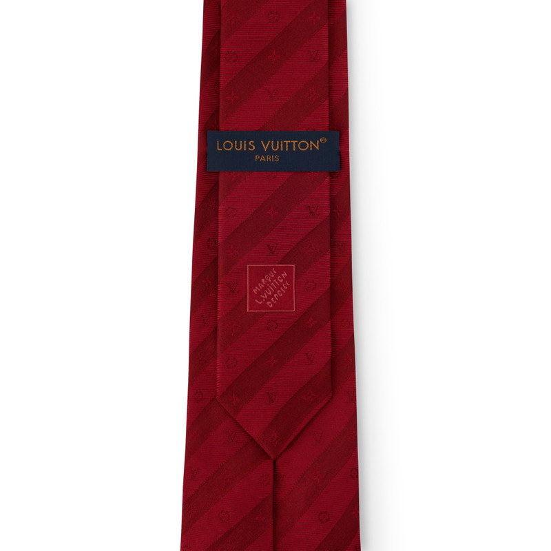 Monogram Stripy Tie 3