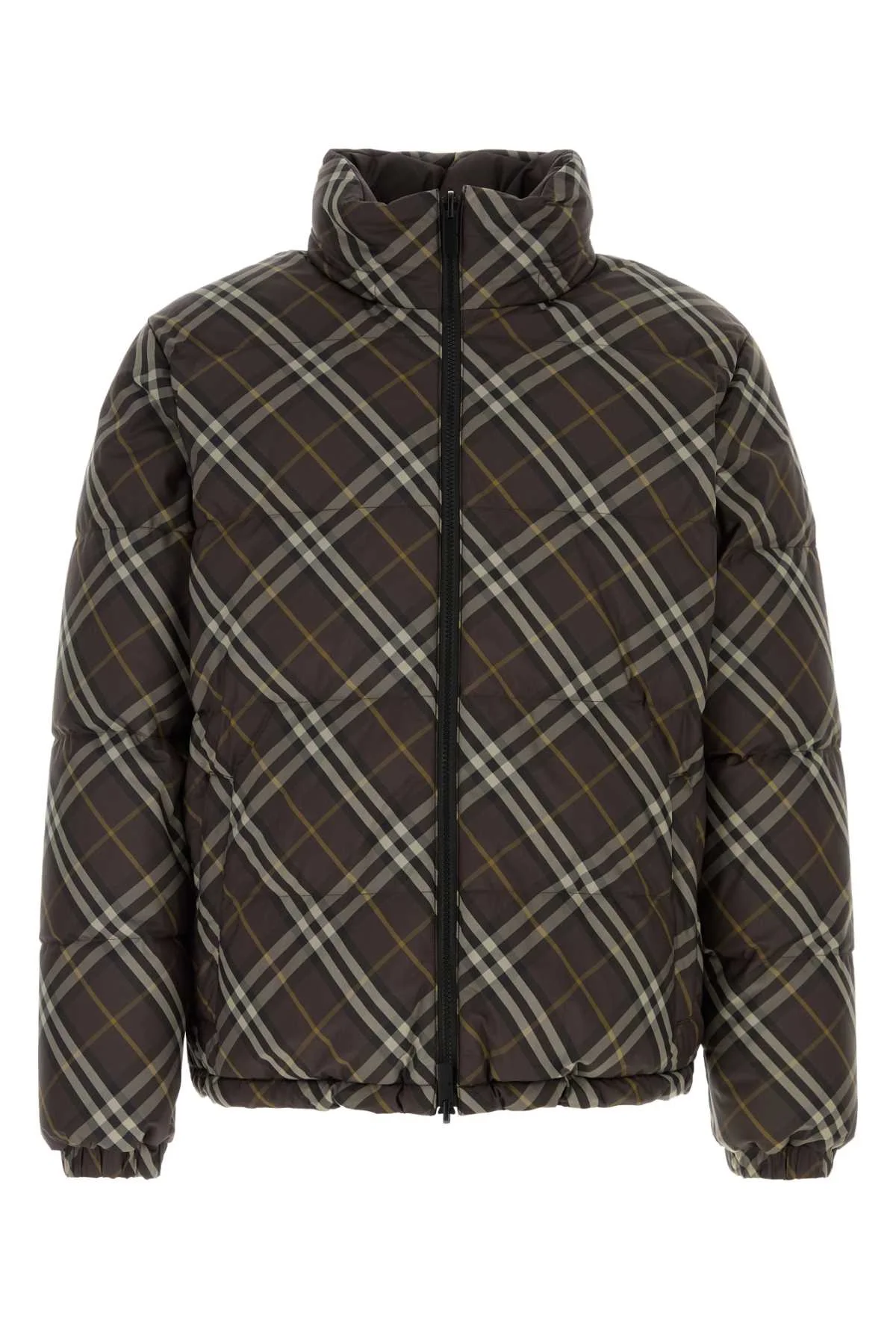 Burberry Men Printed Polyester Reversible Snowdon Down Jacket - 1