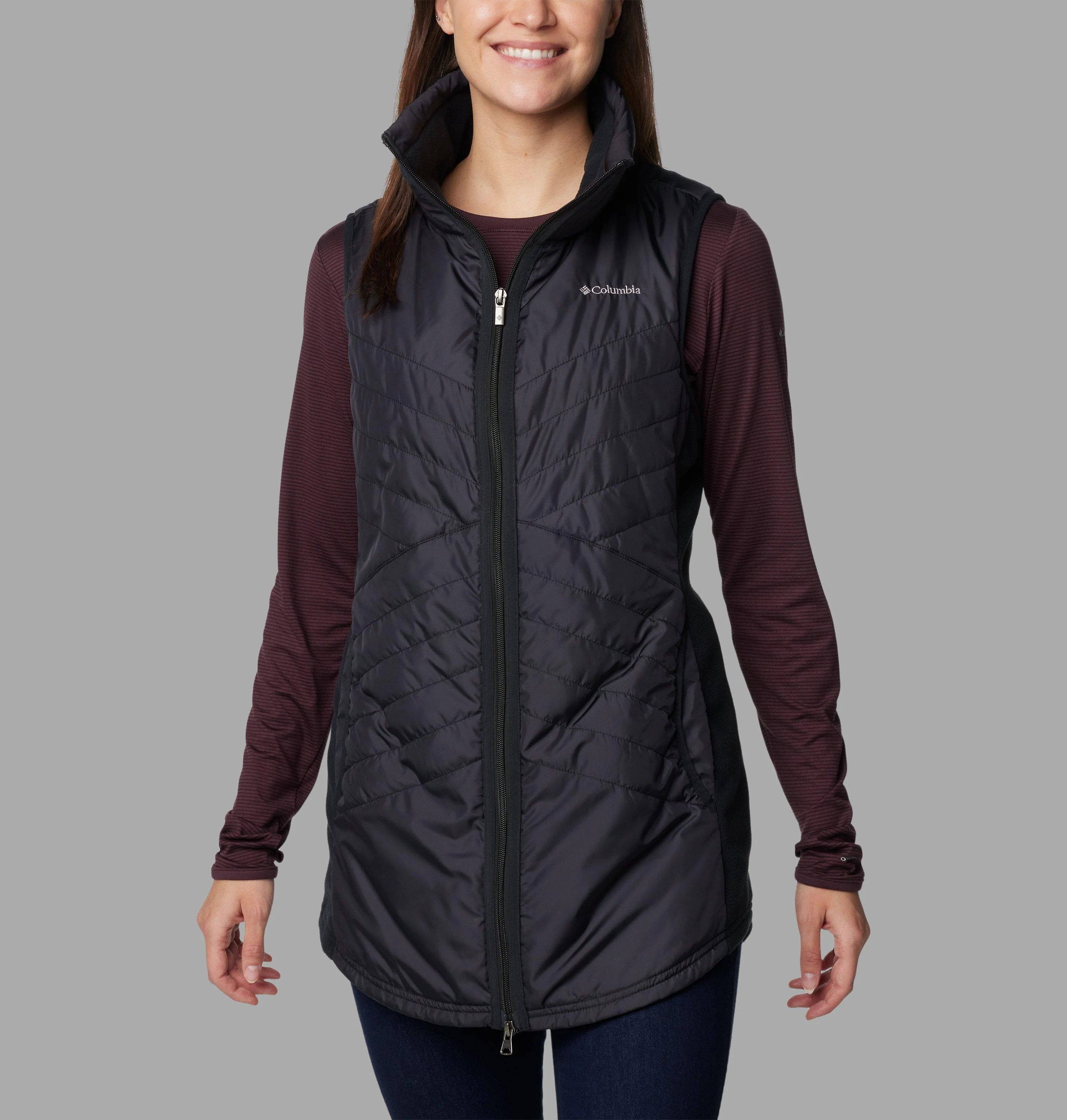 Women's Mix It Around Long Vest II - 1