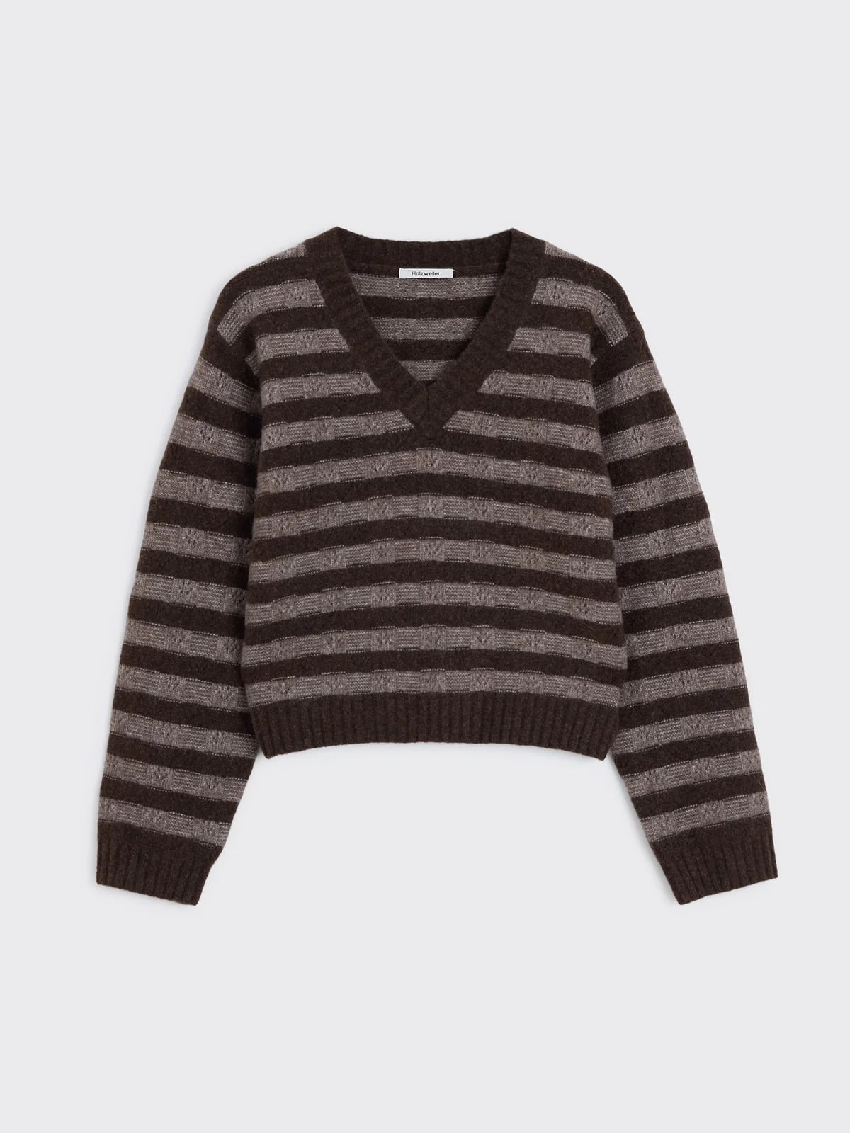 Maria Yak V-Neck Sweater - 1