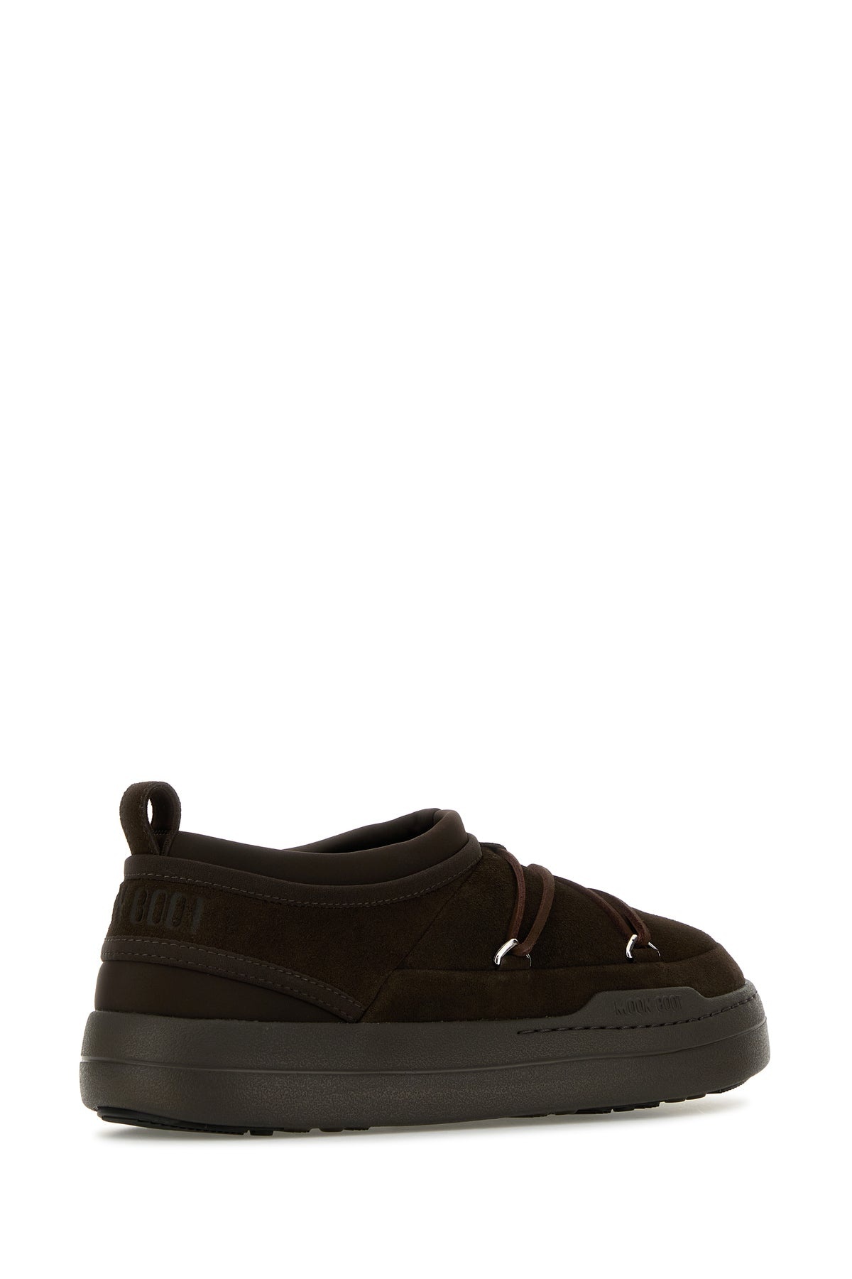 Brown suede MB Park Icon slip ons - 3
