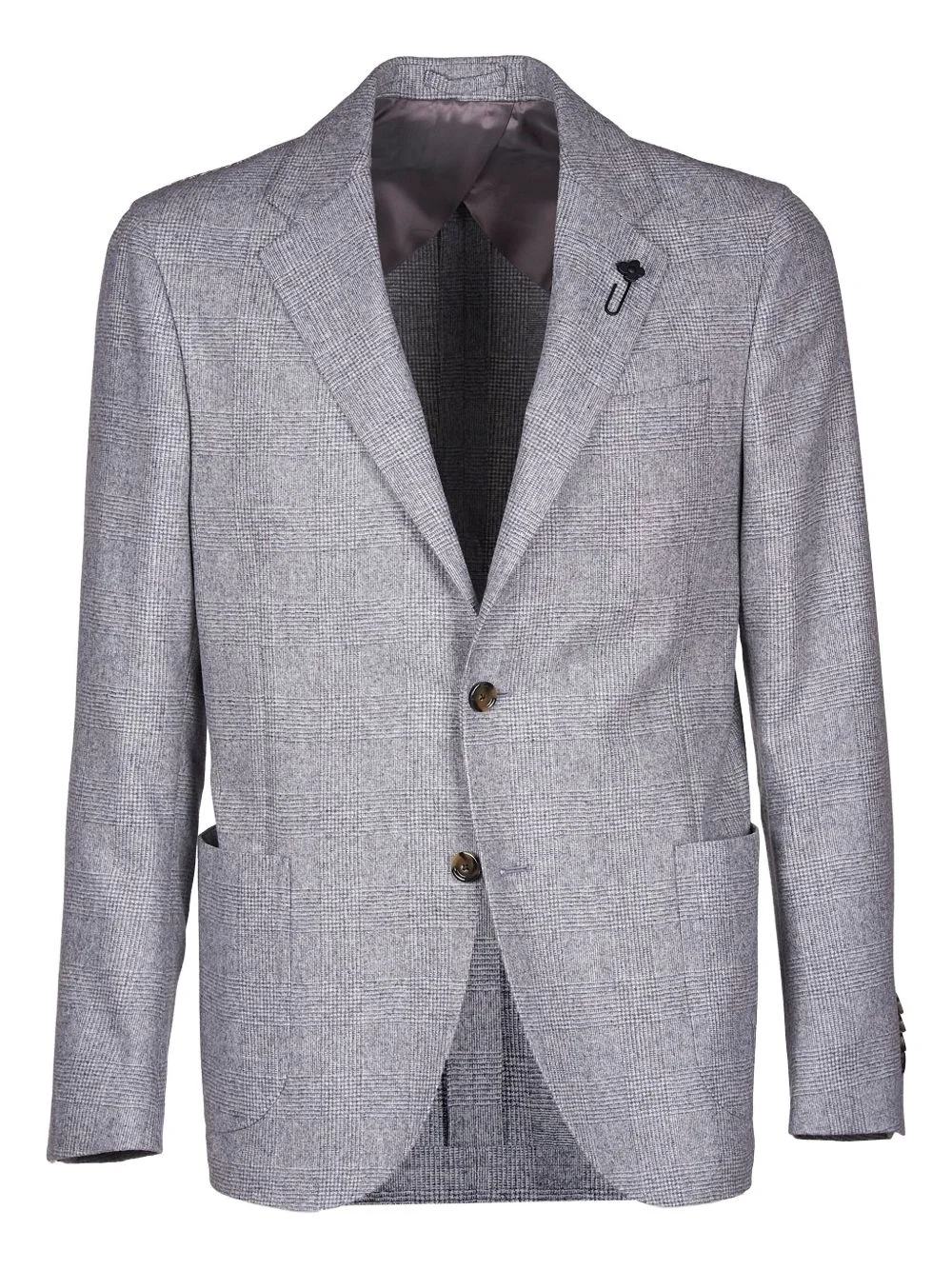 check-pocket blazer - 1