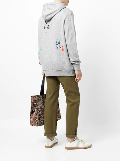 Paul Smith abstract-print cotton-blend hoodie outlook