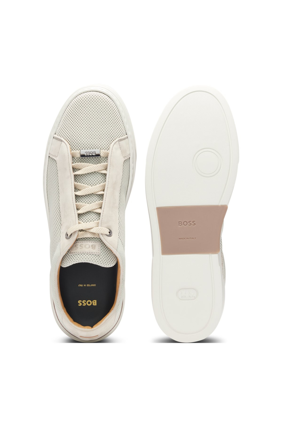 GARY LOW-TOP TRAINERS WITH BREATHABLE KNIT UPPERS - 4