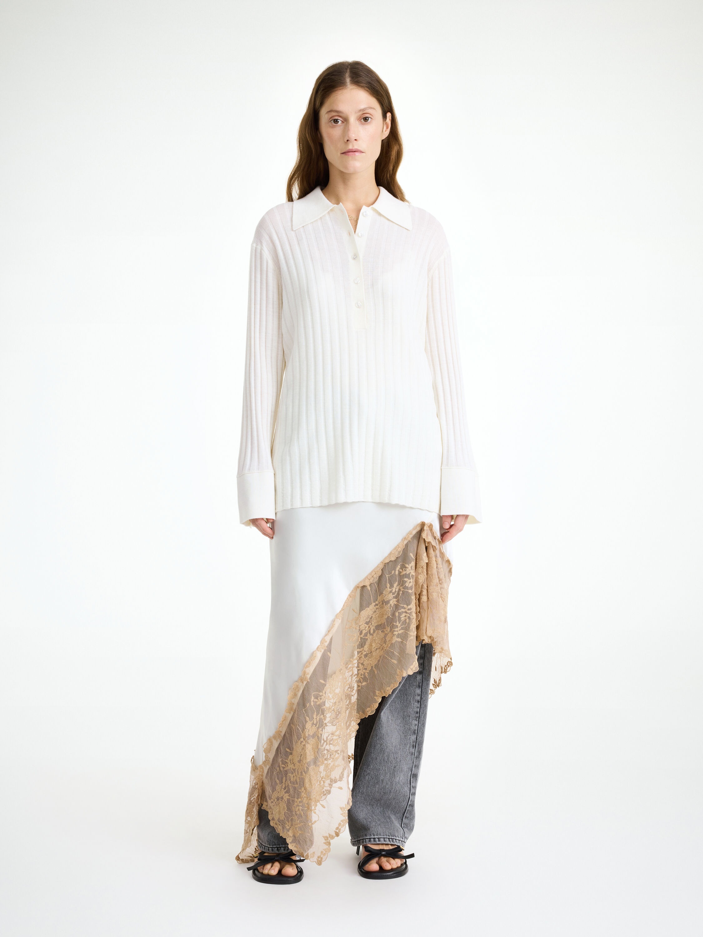Delphine merino wool sweater - 1
