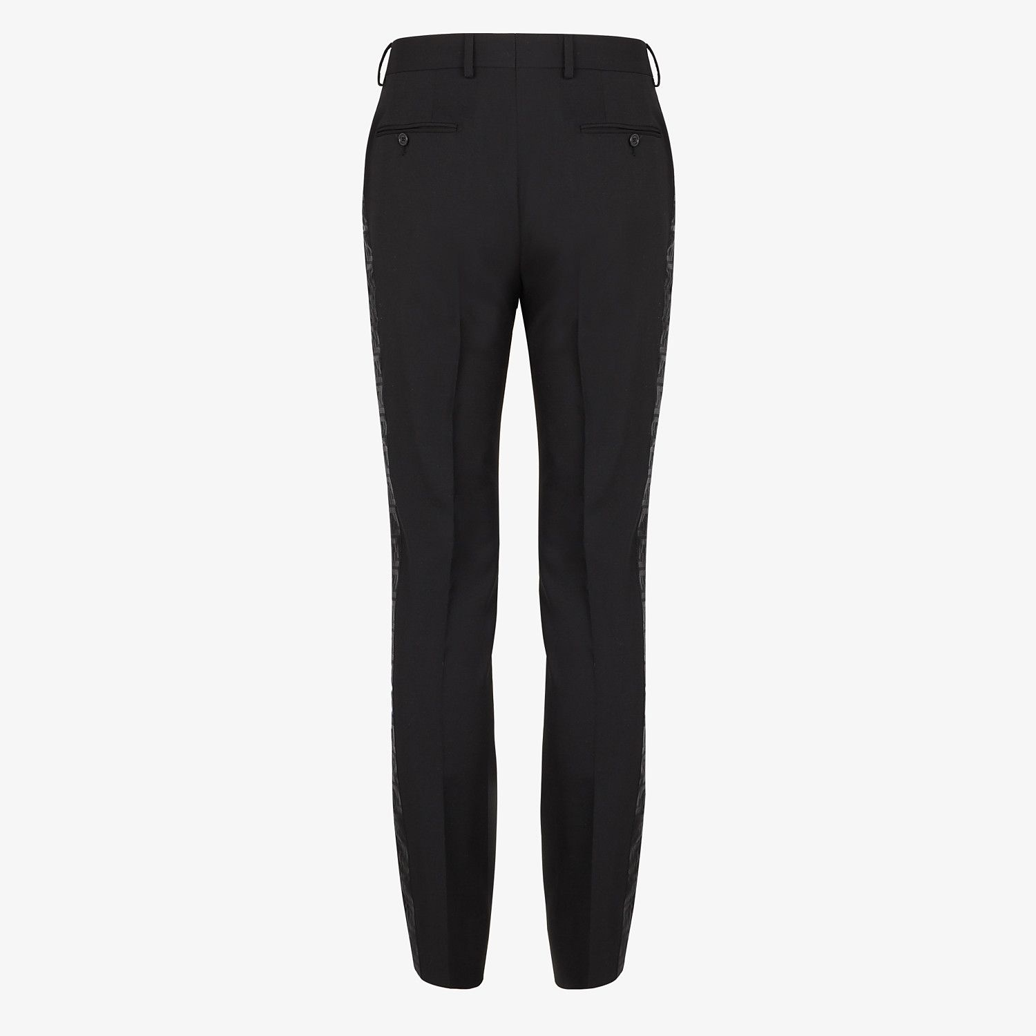 Black wool pants - 2