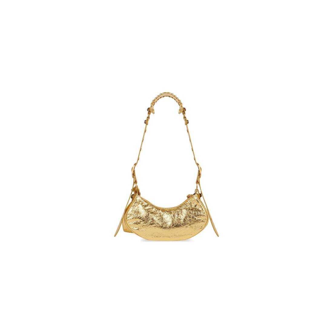 Women's Le Cagole Xs Shoulder Bag in Gold - 5