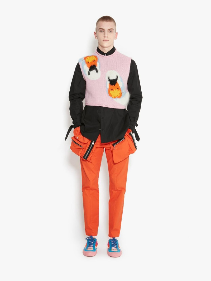 JW Anderson SWAN CREWNECK VEST outlook
