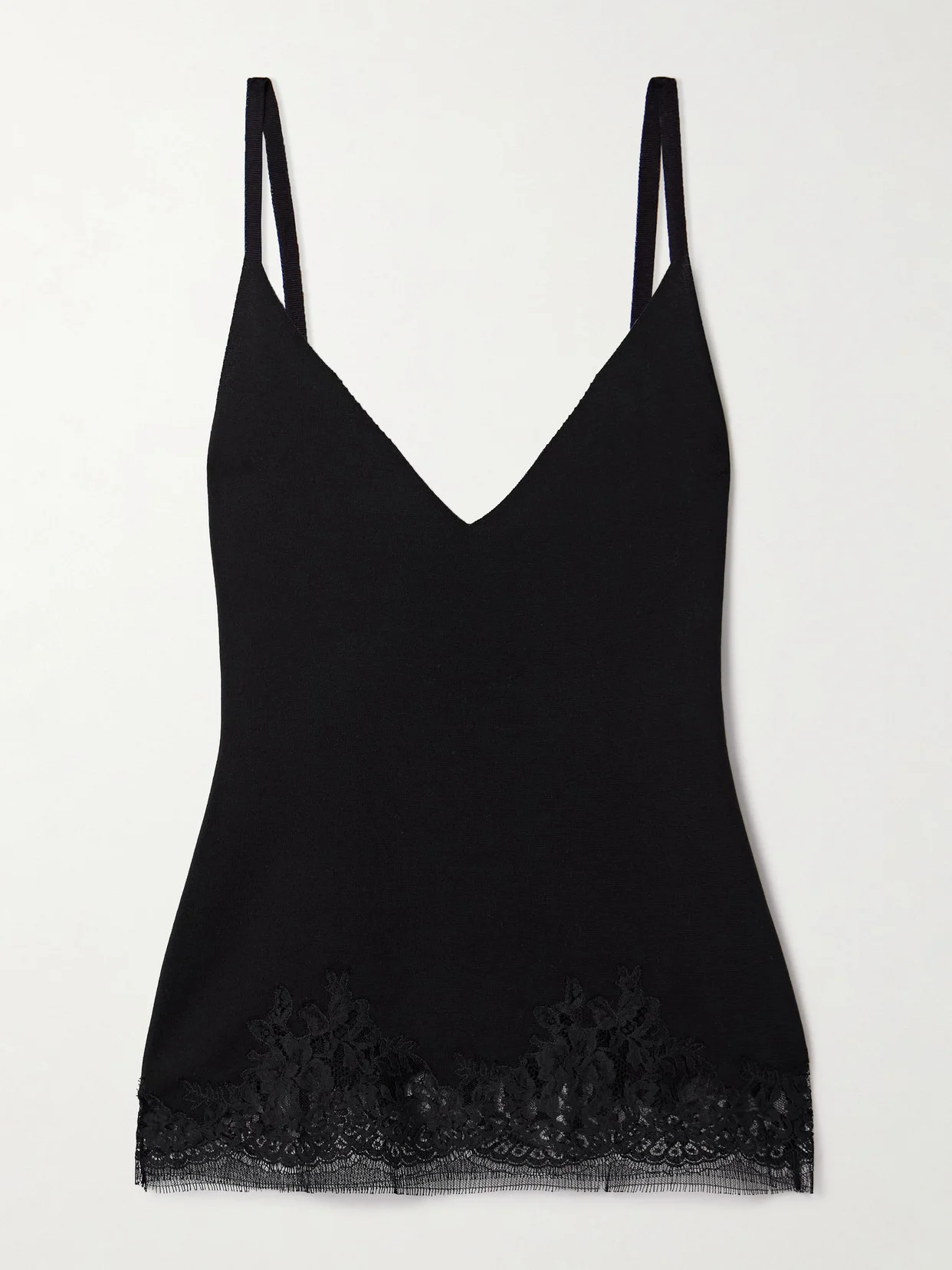 Makka Lace-trimmed Silk Camisole - 1