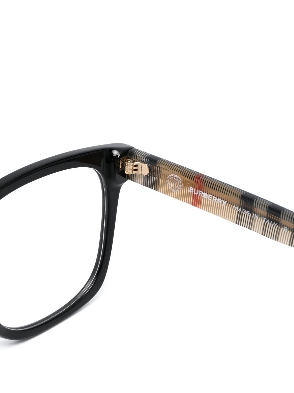 Vintage Check square-frame glasses - 3
