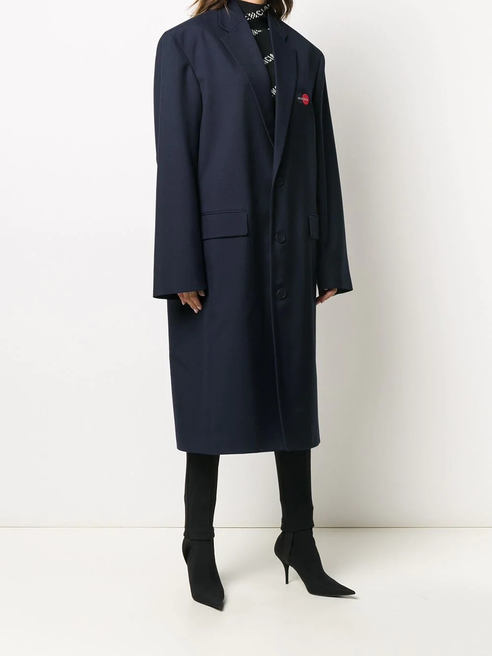 Uniform boxy-fit coat - 3