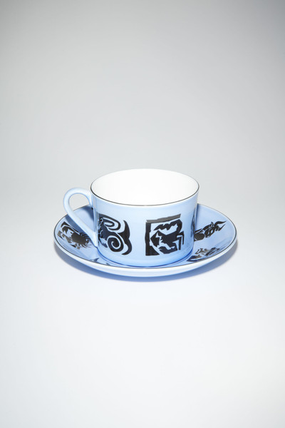 Acne Studios Horoscope Tea Cup Set - Blue outlook