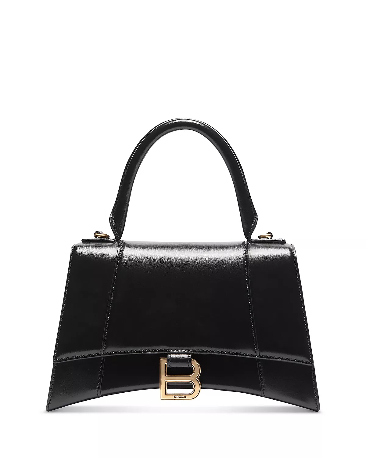 Hourglass Handbag Crocodile Embossed - 1
