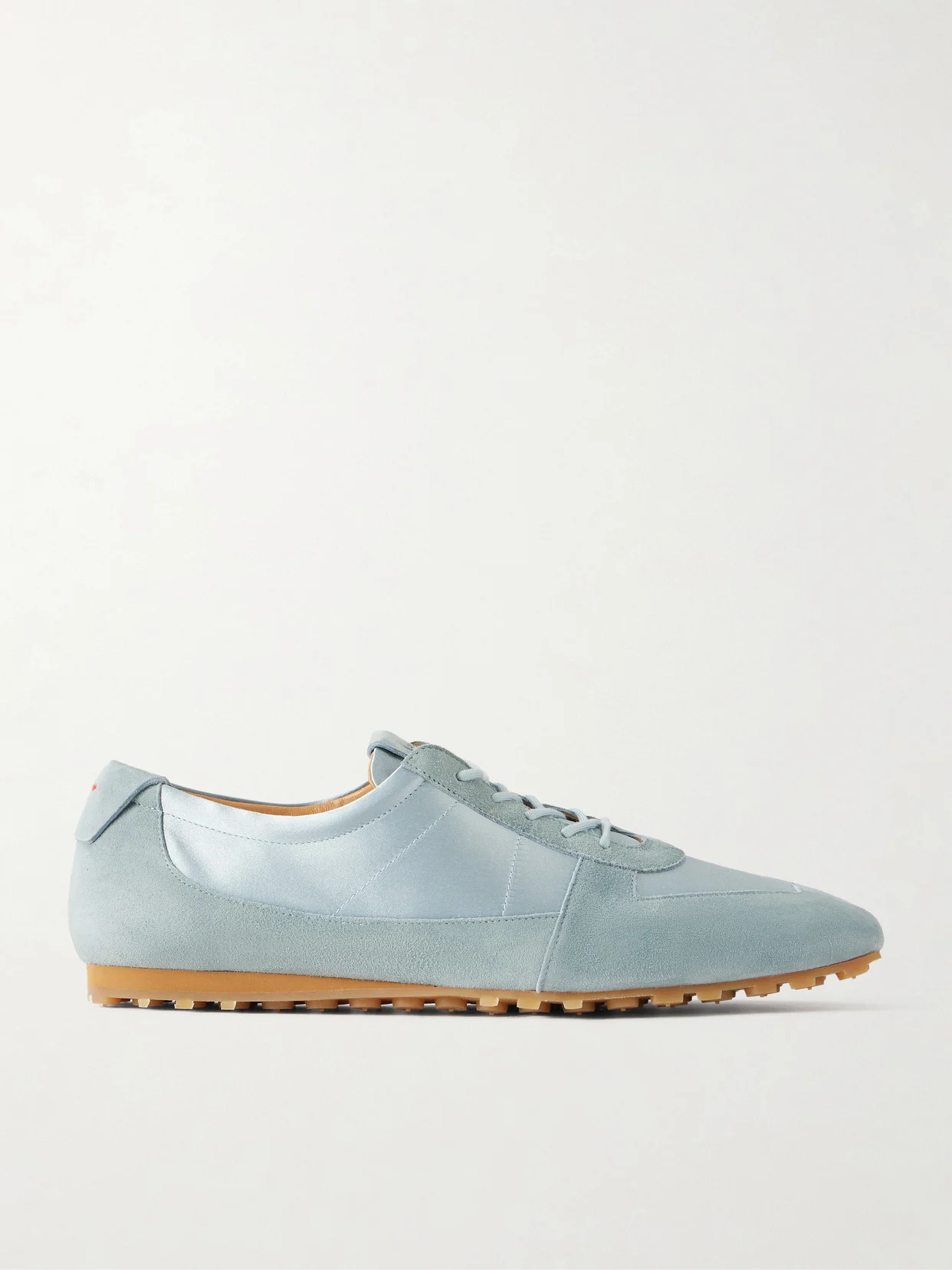 Uma Suede And Satin Sneakers - 1