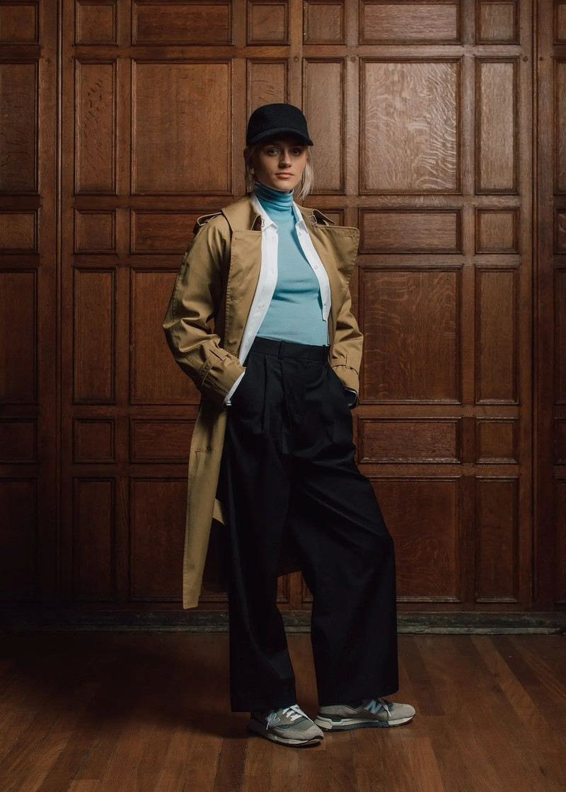 Women's Darcy Trench Coat Stone 3