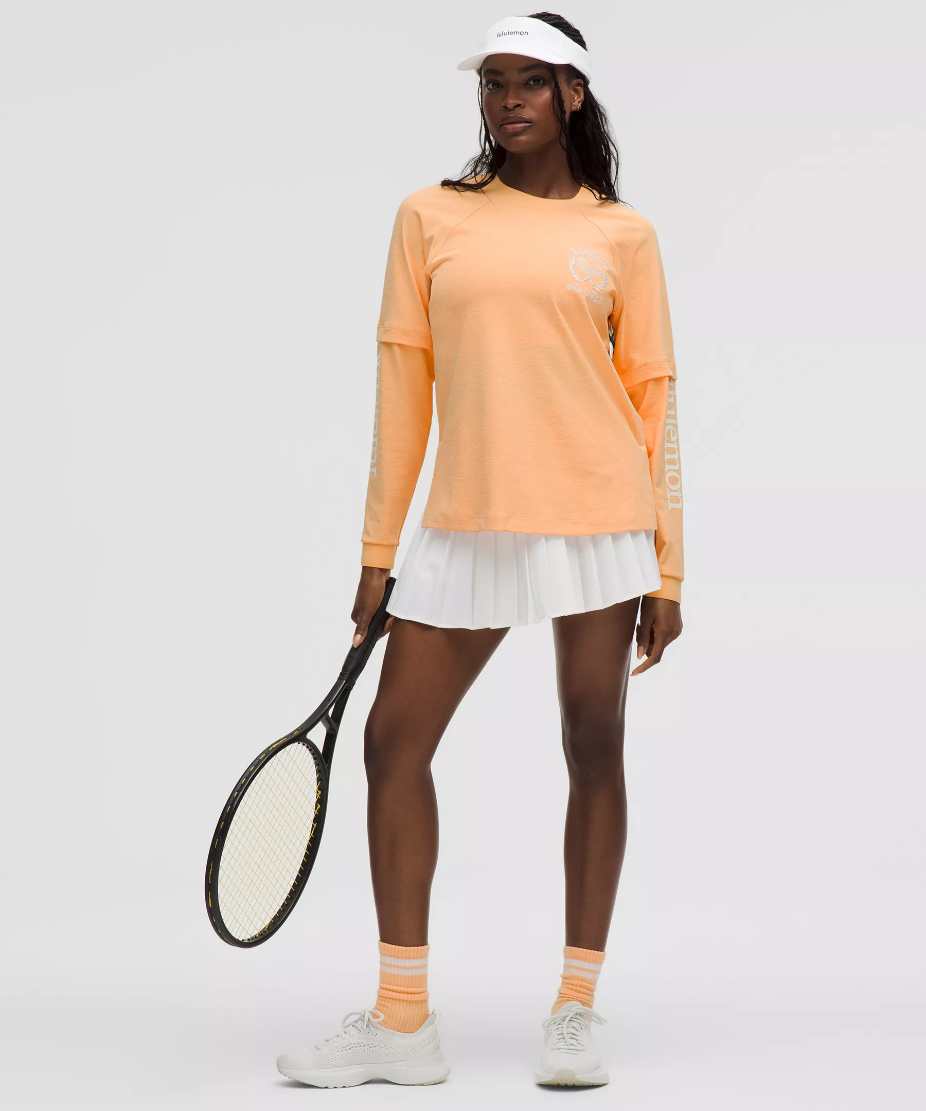 Layered Long-Sleeve T-Shirt *Tennis Club - 8