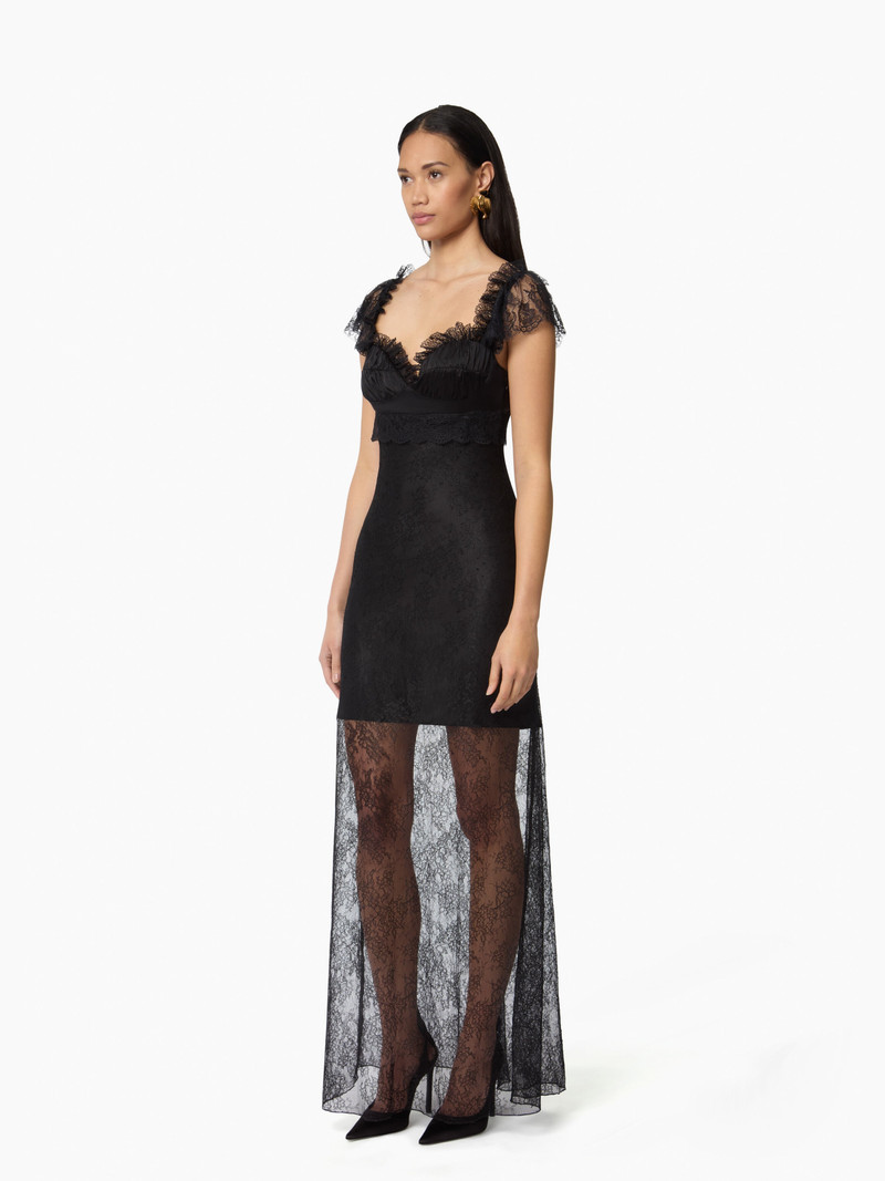 NINA RICCI Long Lace Dress outlook