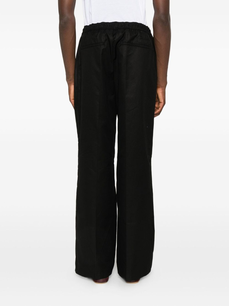 drawstring-waist trousers 4